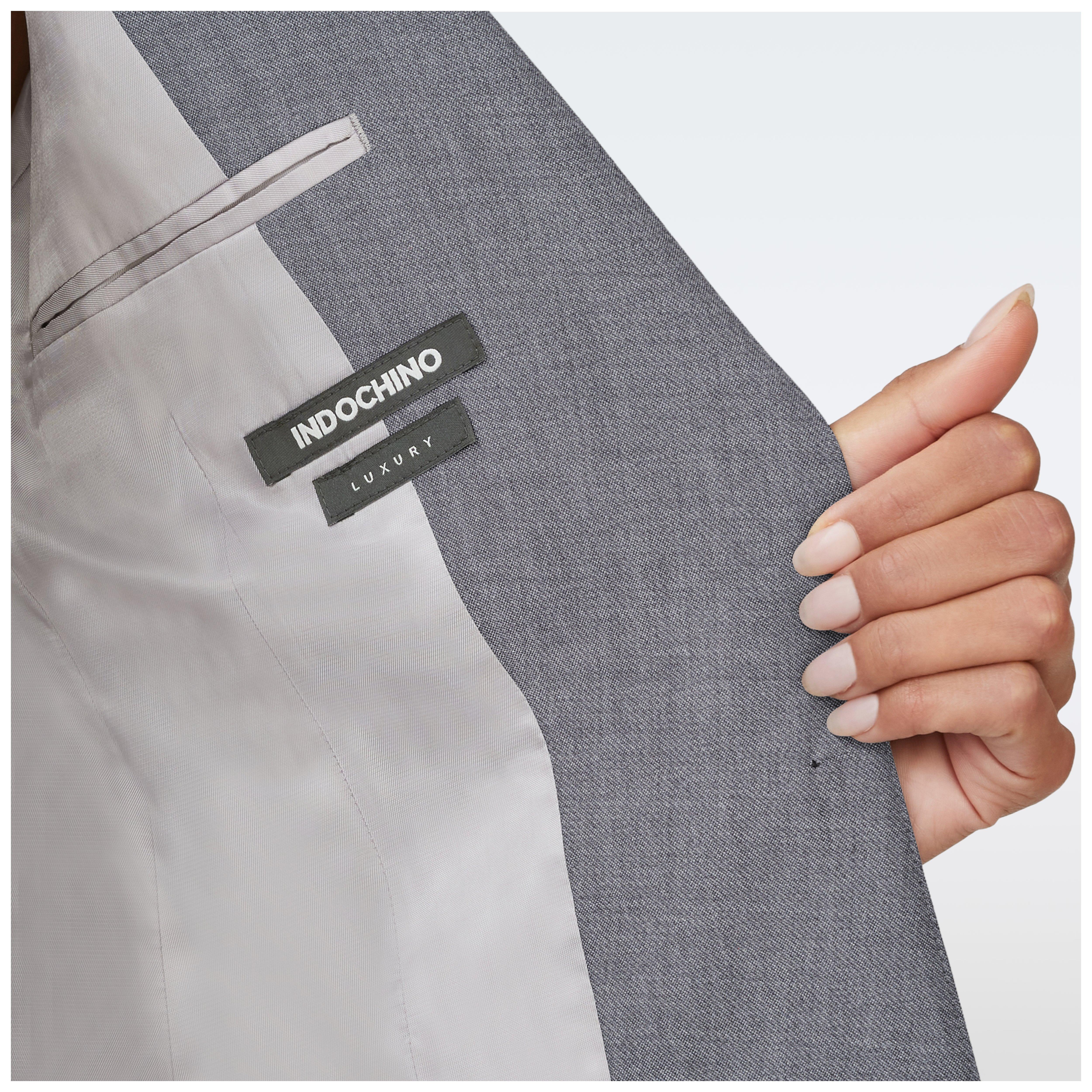 Product thumbnail 5 Gray suit women - Highbridge Solid Design from Luxury Indochino Collection