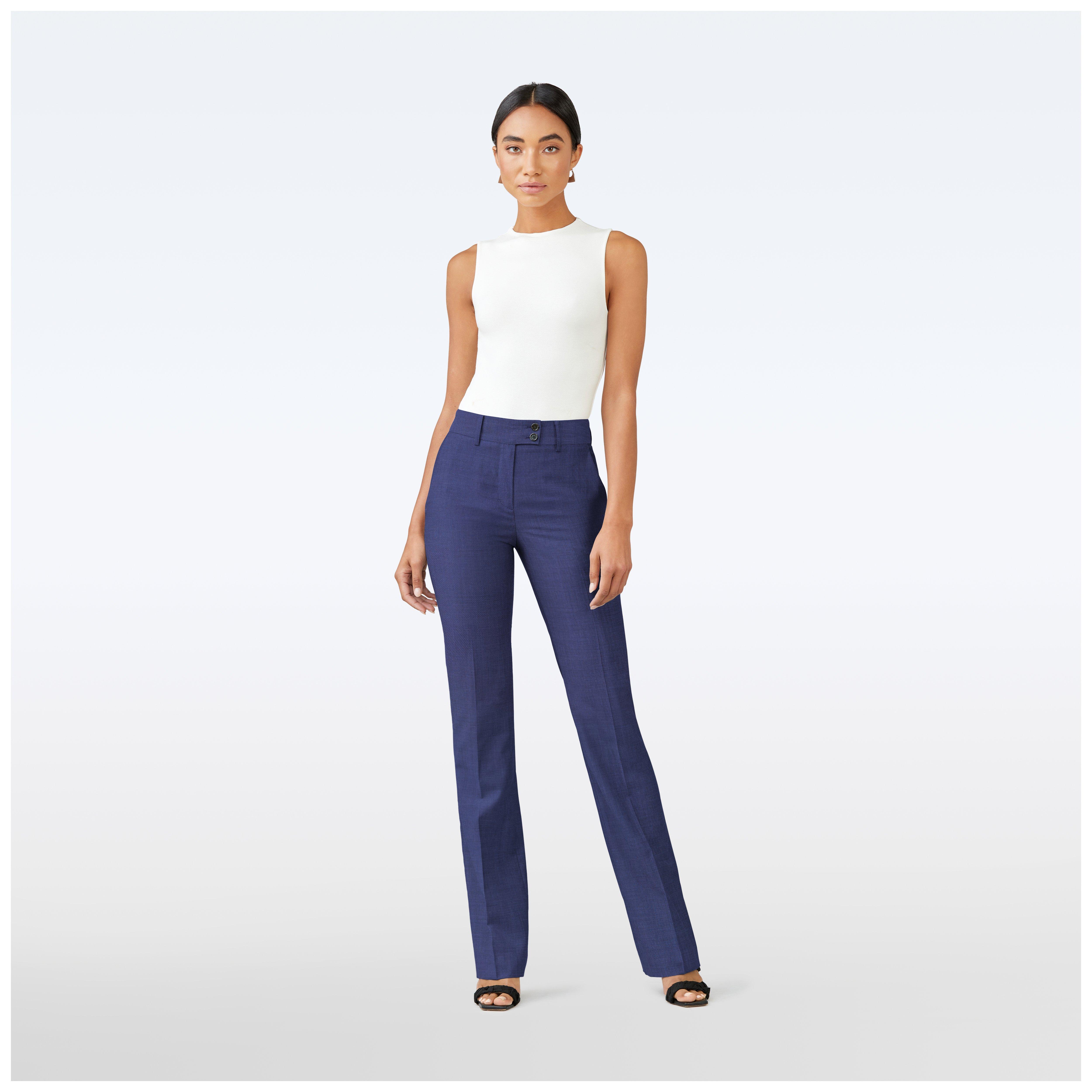 Product thumbnail 3 Blue suit women - Highbridge Solid Design from Luxury Indochino Collection