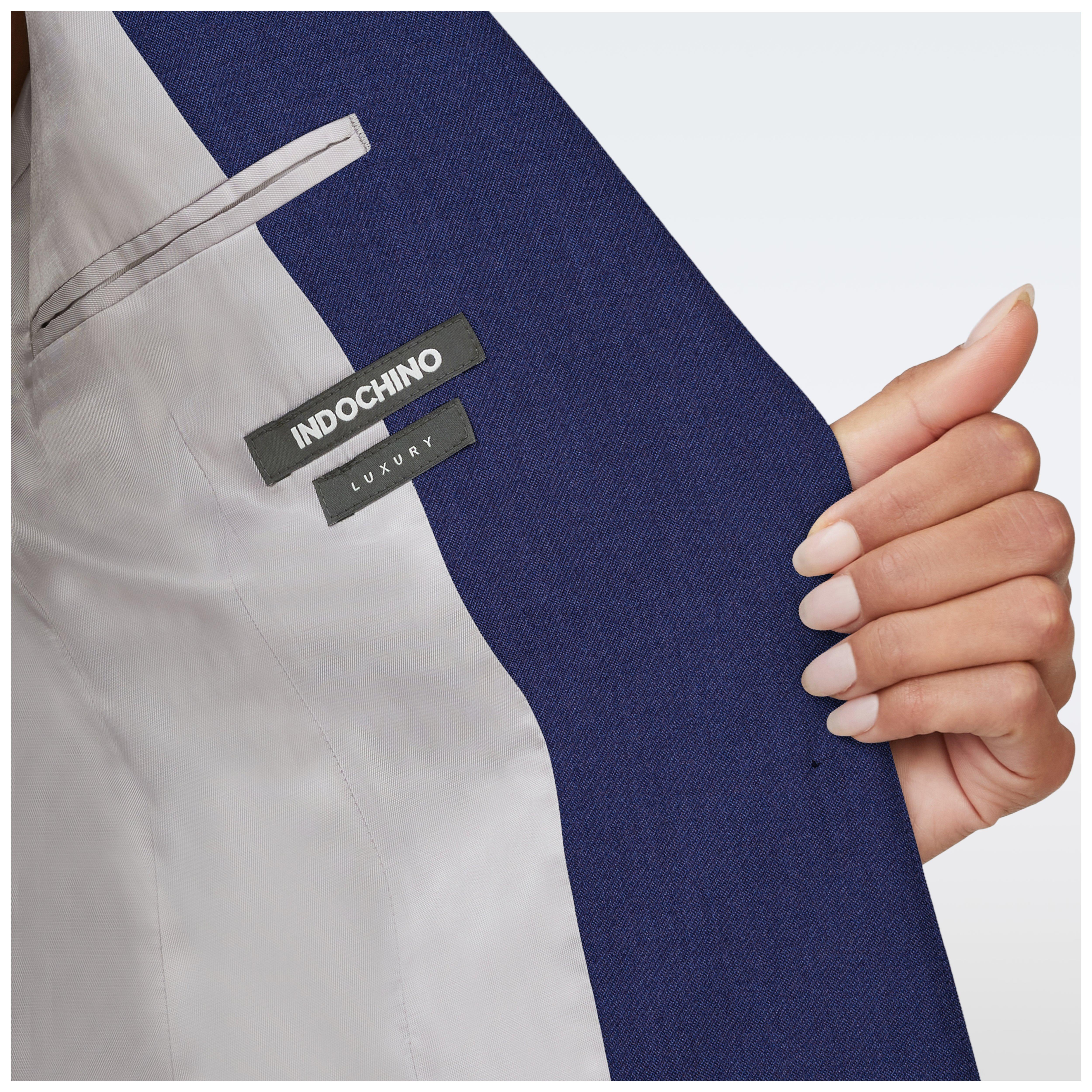 Product thumbnail 5 Blue suit women - Highbridge Solid Design from Luxury Indochino Collection