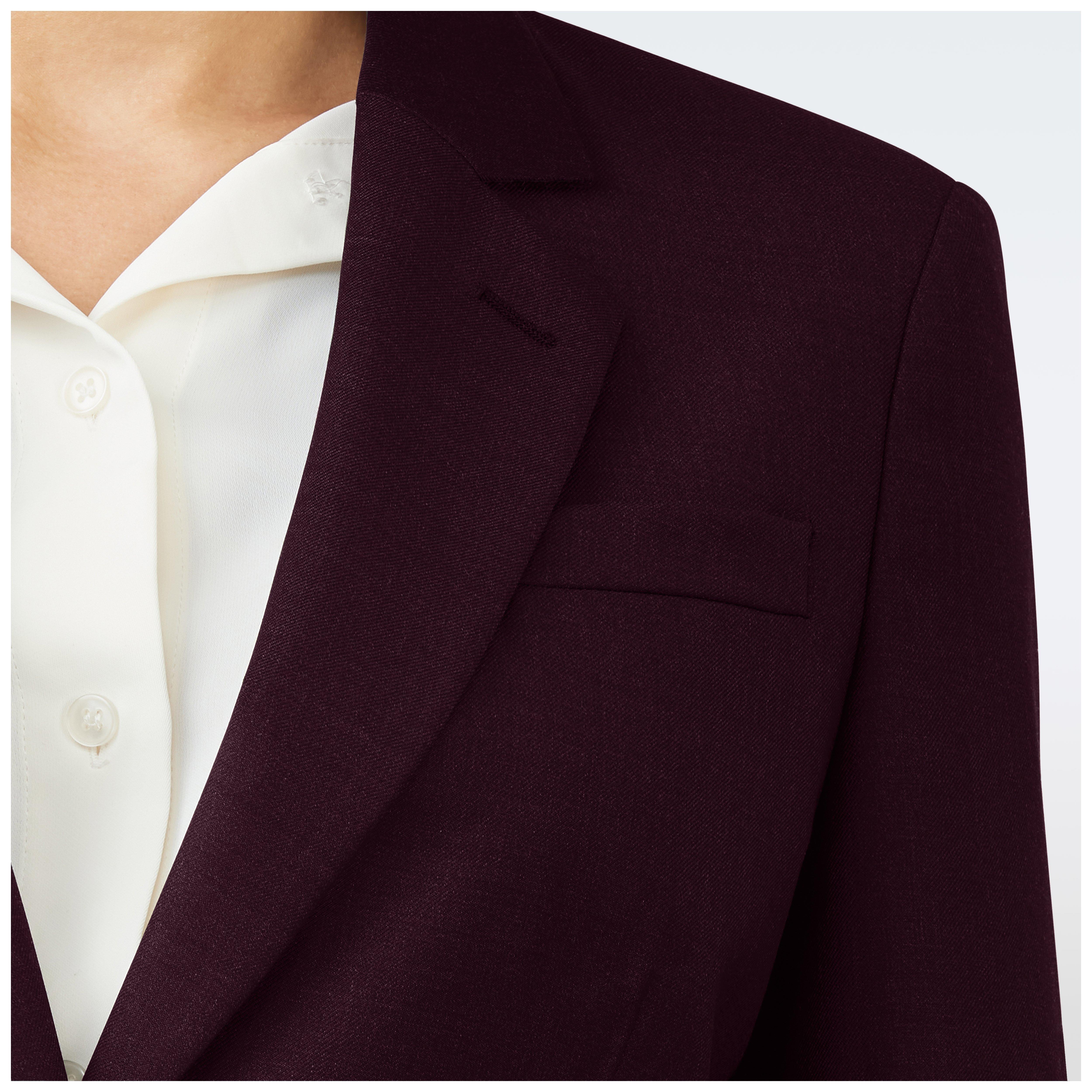 Custom Suits Made For You - Hemsworth Burgundy Suit Women| INDOCHINO