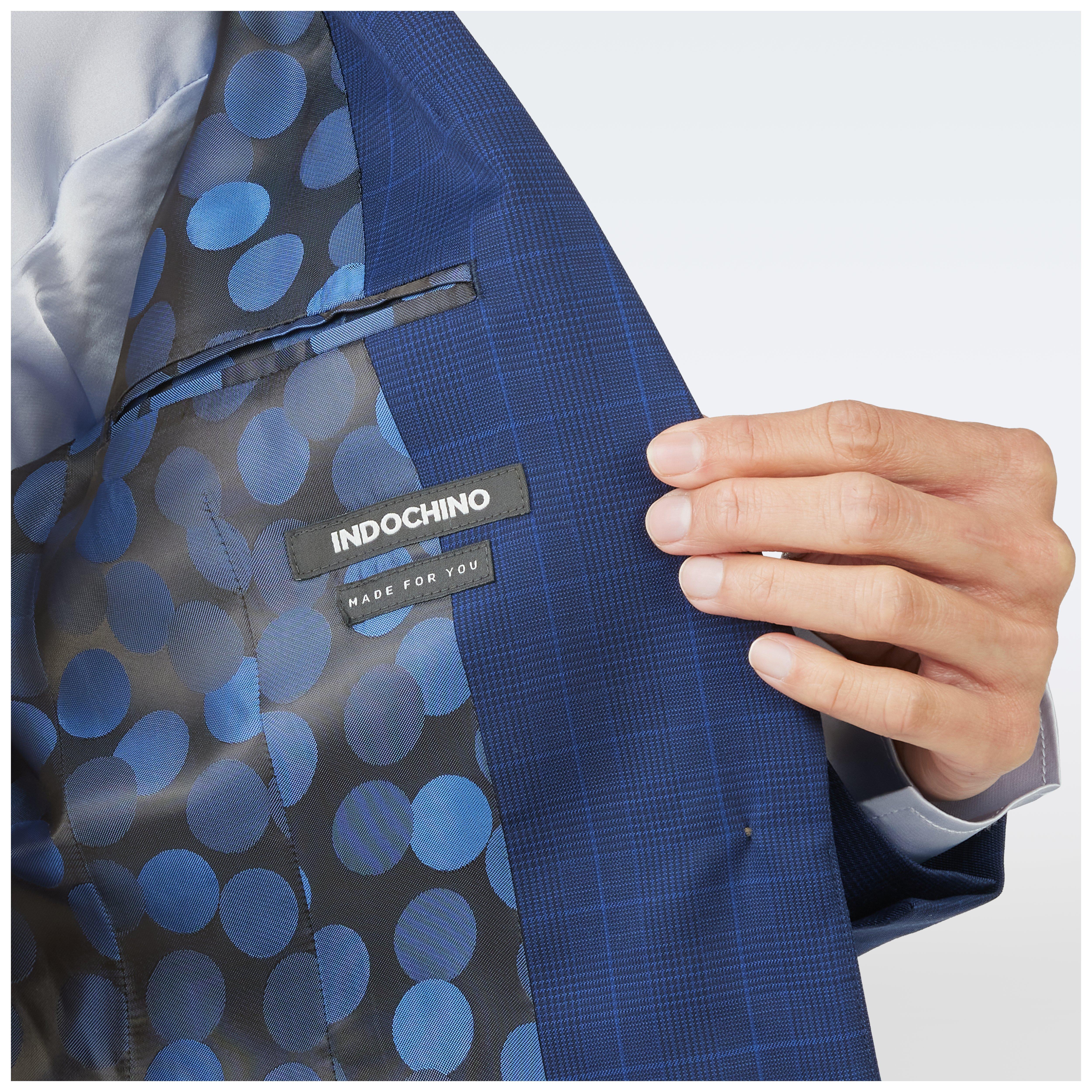 Product thumbnail 5 Navy suit women - Hemsworth Plaid Design from Premium Indochino Collection