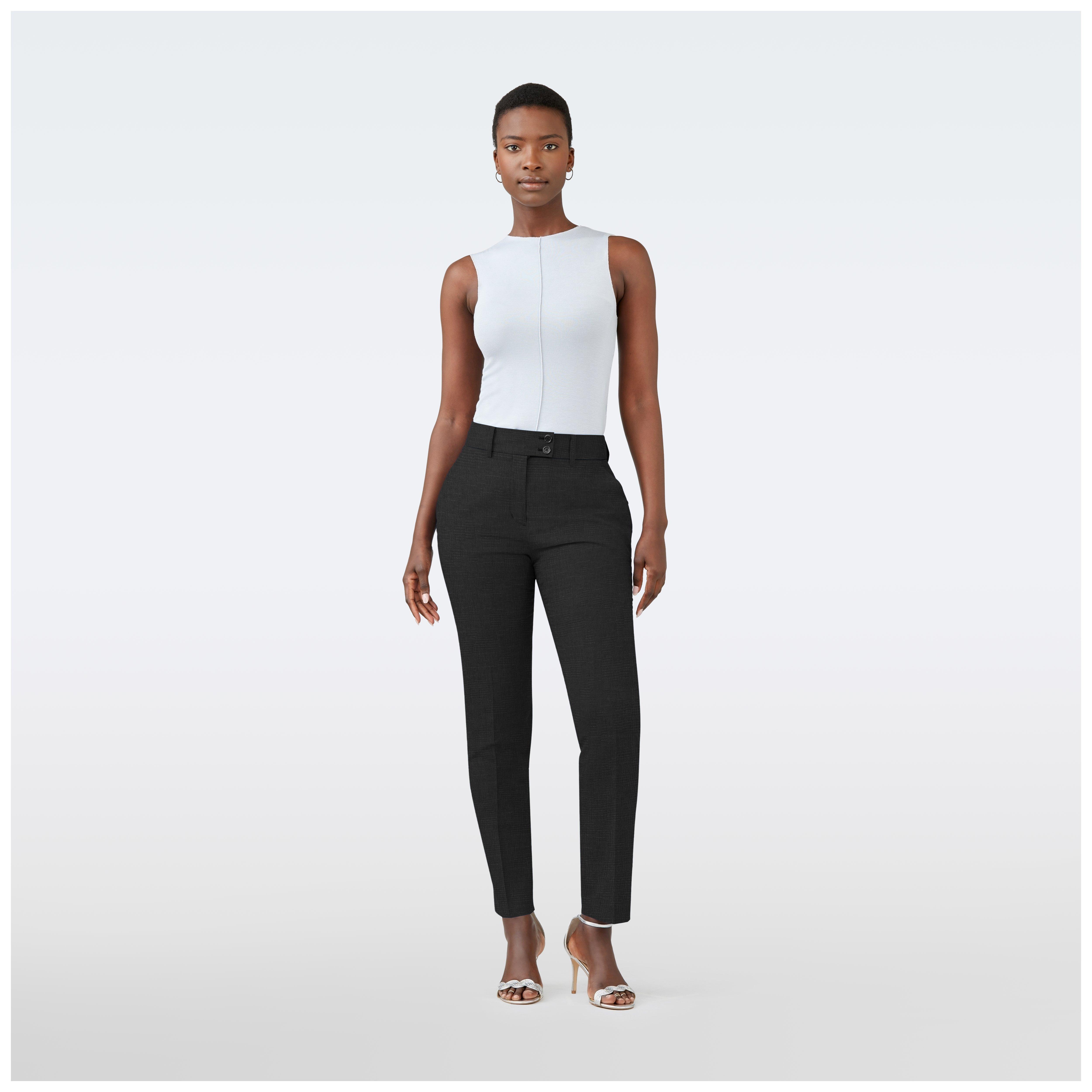 Product thumbnail 3 Black suit women - Hemsworth Plaid Design from Premium Indochino Collection