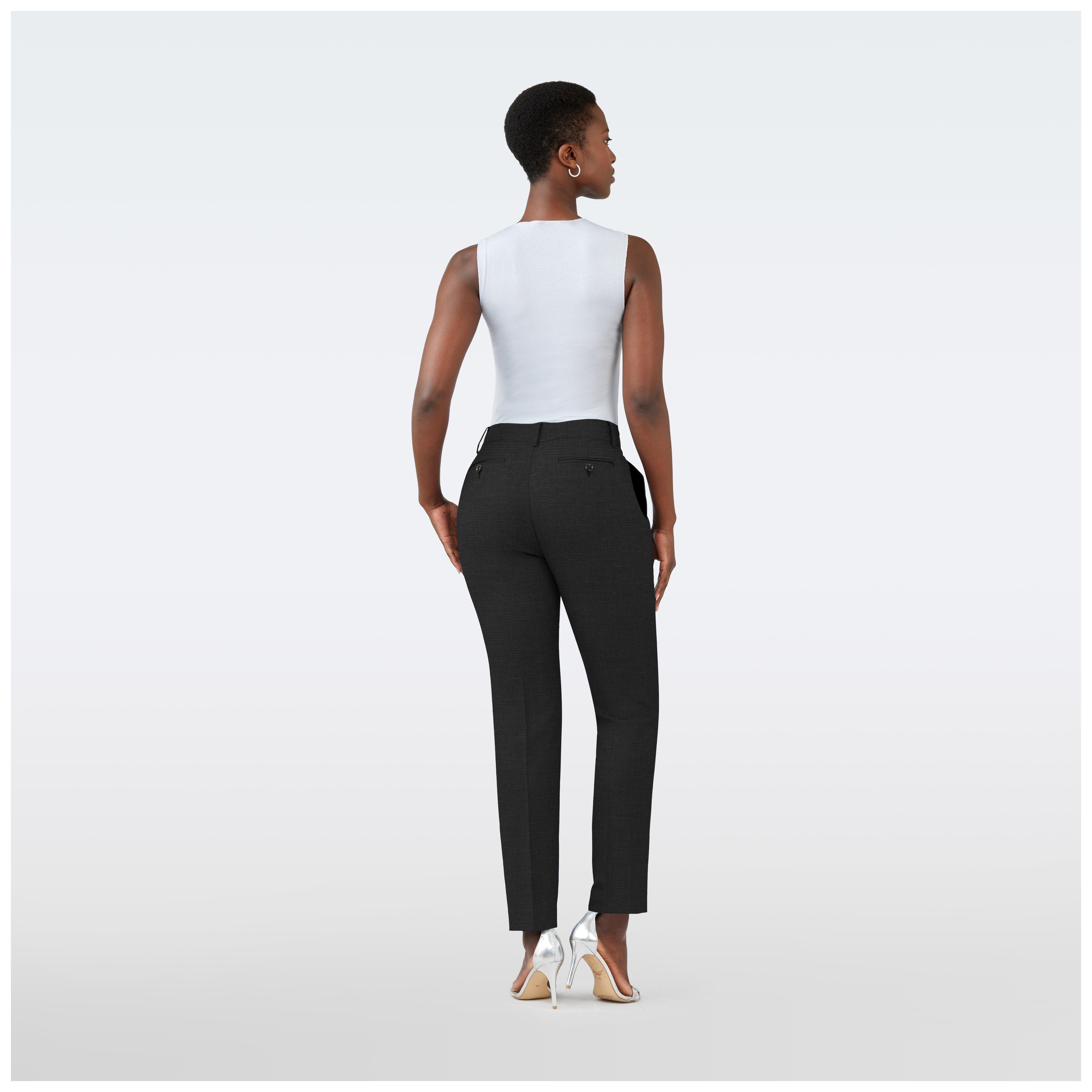 Product thumbnail 4 Black suit women - Hemsworth Plaid Design from Premium Indochino Collection