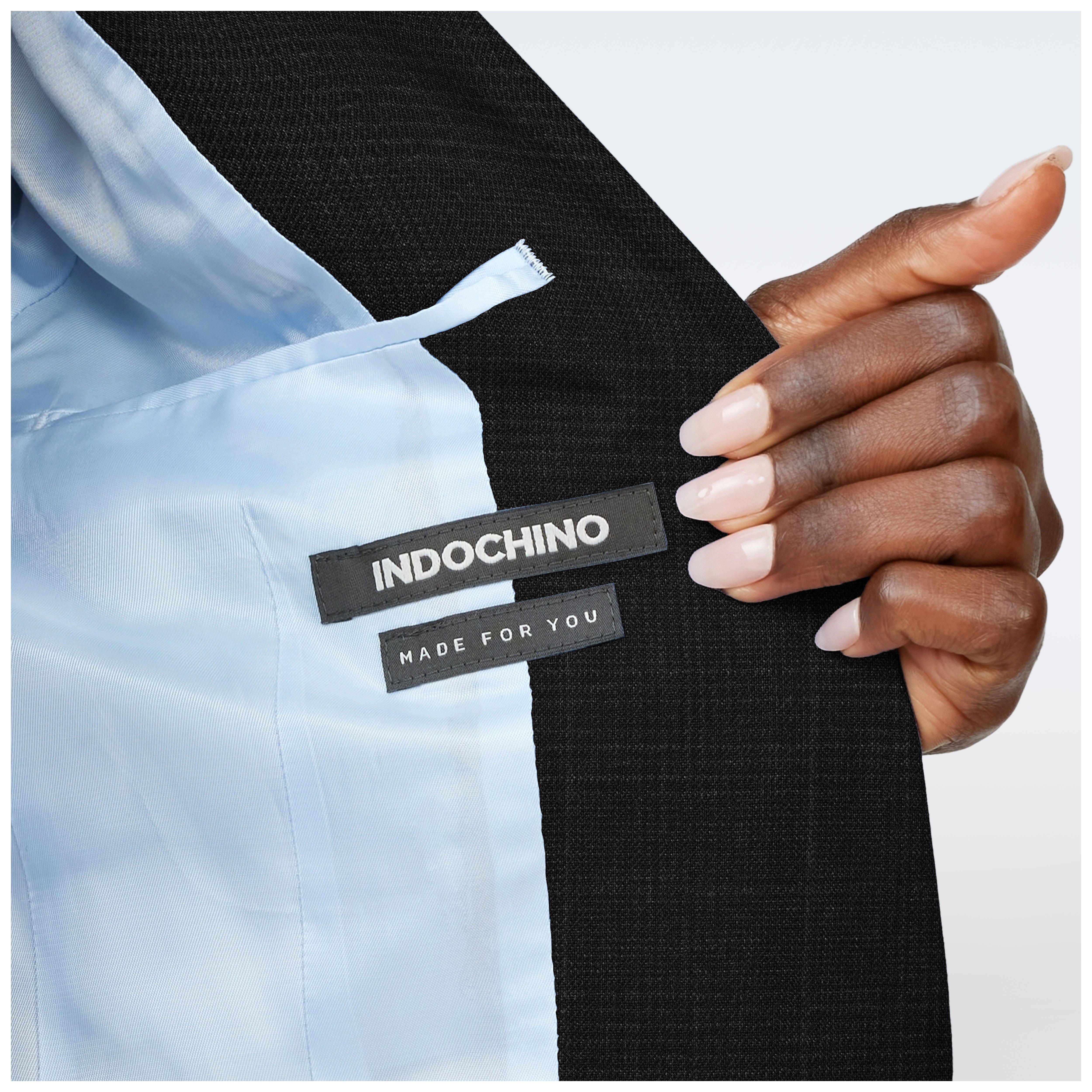 Product thumbnail 5 Black suit women - Hemsworth Plaid Design from Premium Indochino Collection