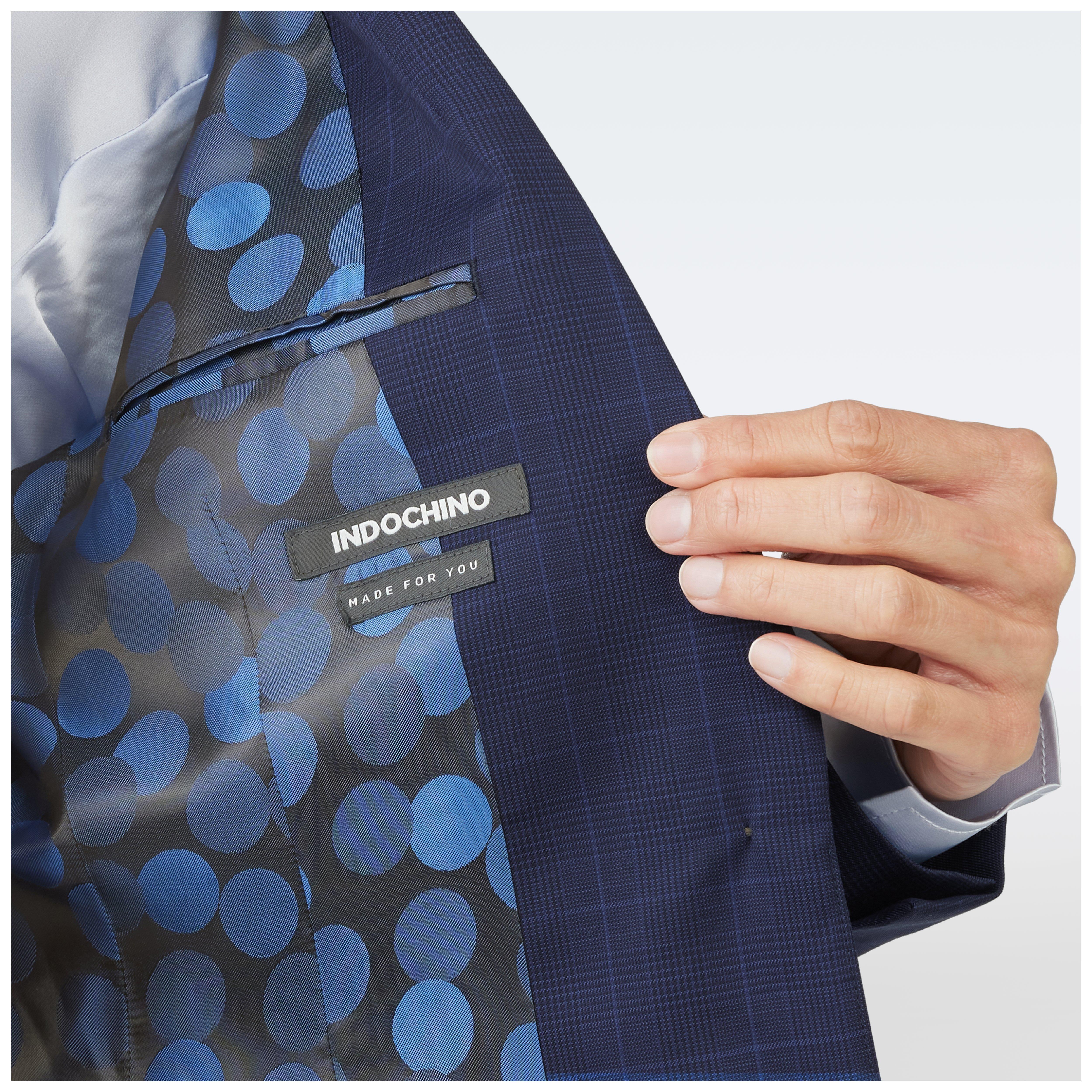 Product thumbnail 5 Blue suit women - Hemsworth Plaid Design from Premium Indochino Collection