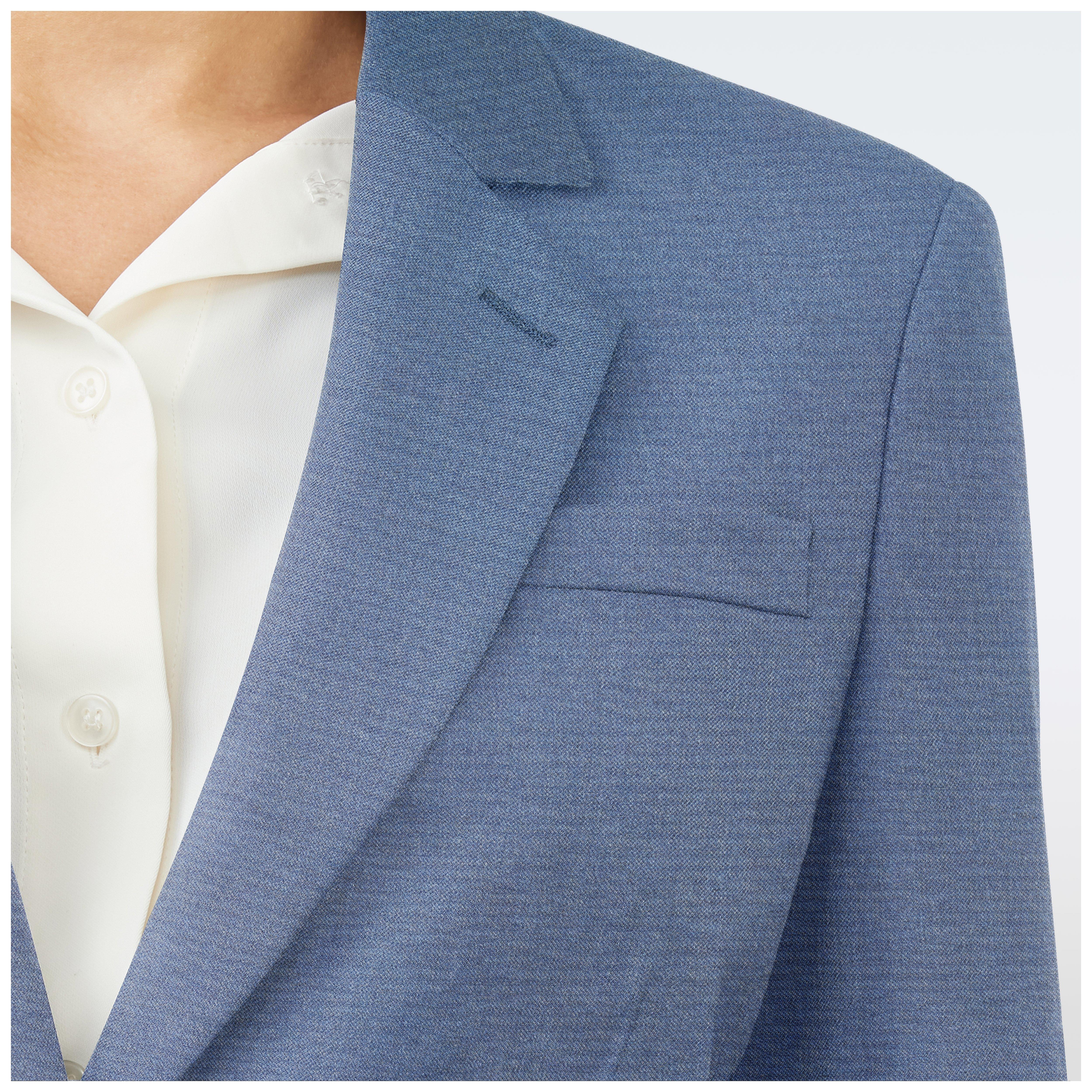 Product thumbnail 6 Blue suit women - Hemsworth Solid Design from Premium Indochino Collection