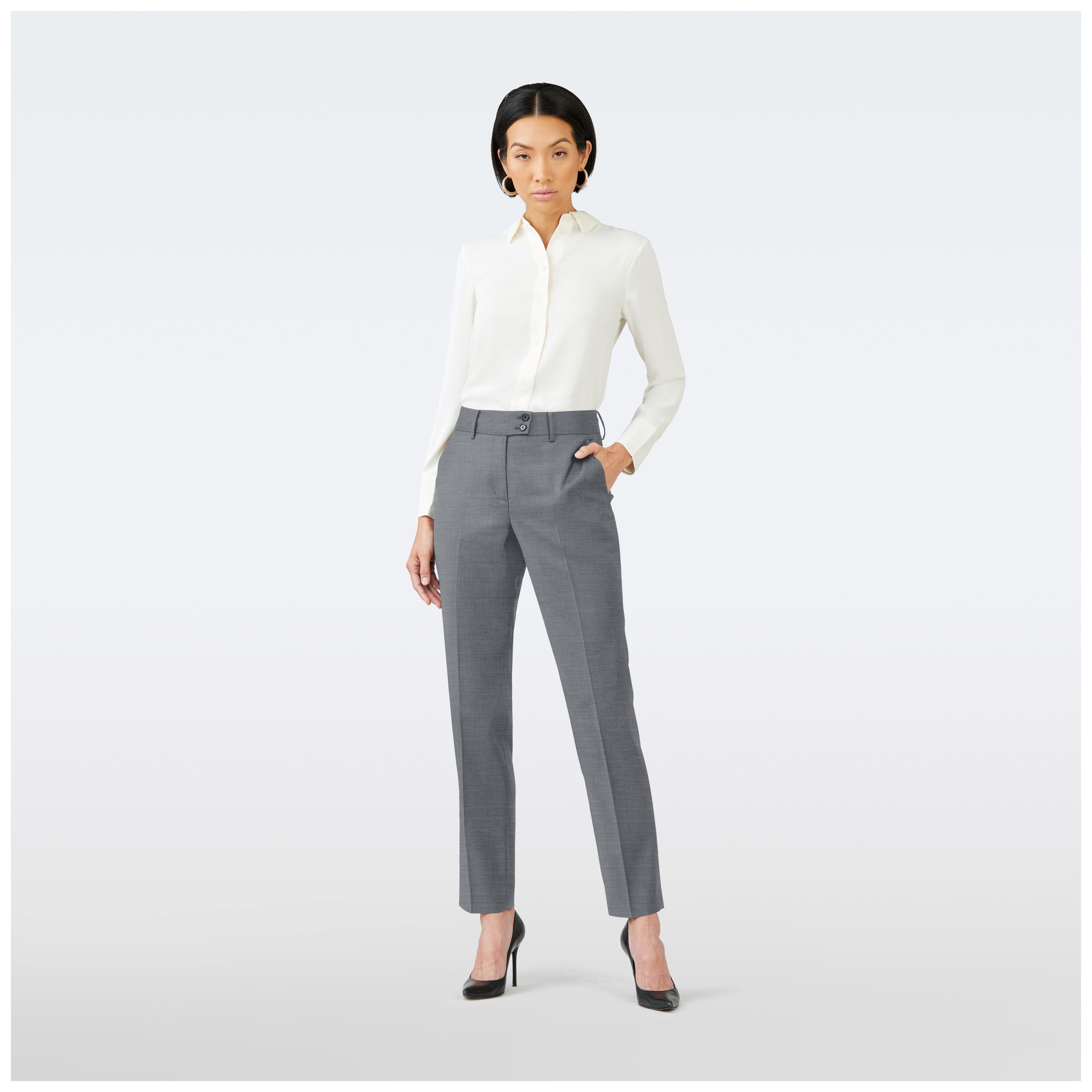 Product thumbnail 3 Gray suit women - Hemsworth Solid Design from Premium Indochino Collection