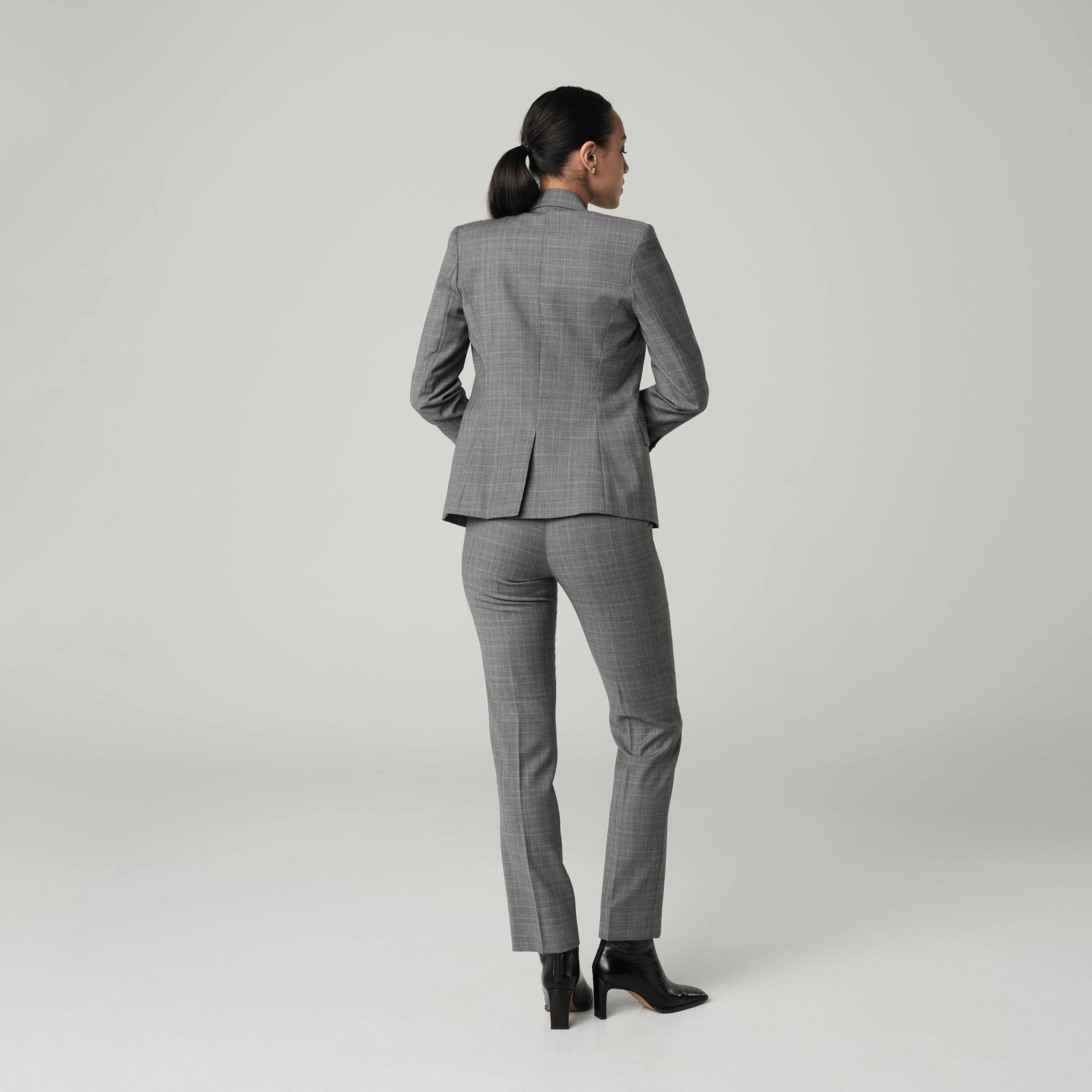 Product thumbnail 2 Gray suit women - Harrogate Checked Design from Luxury Indochino Collection