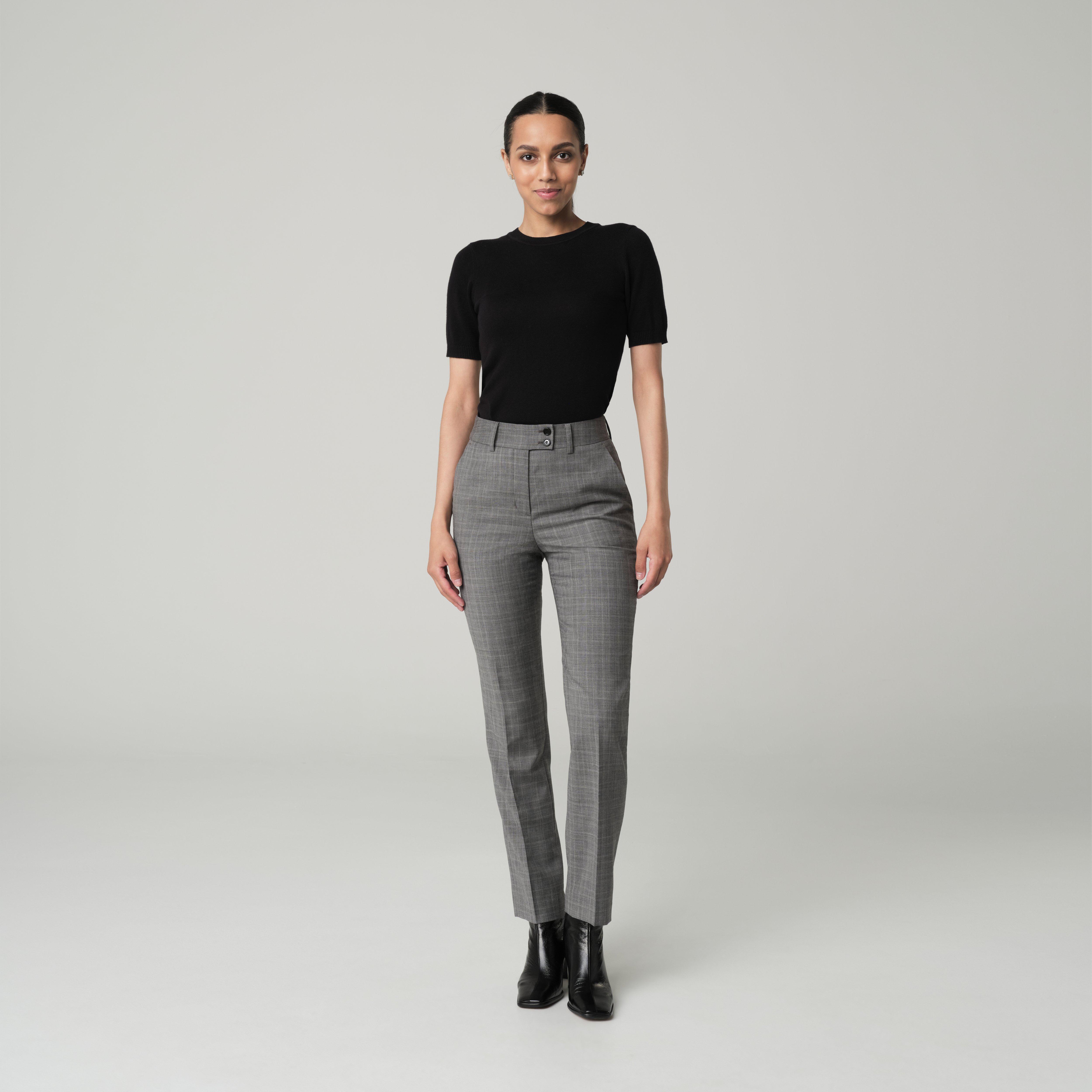 Product thumbnail 3 Gray suit women - Harrogate Checked Design from Luxury Indochino Collection