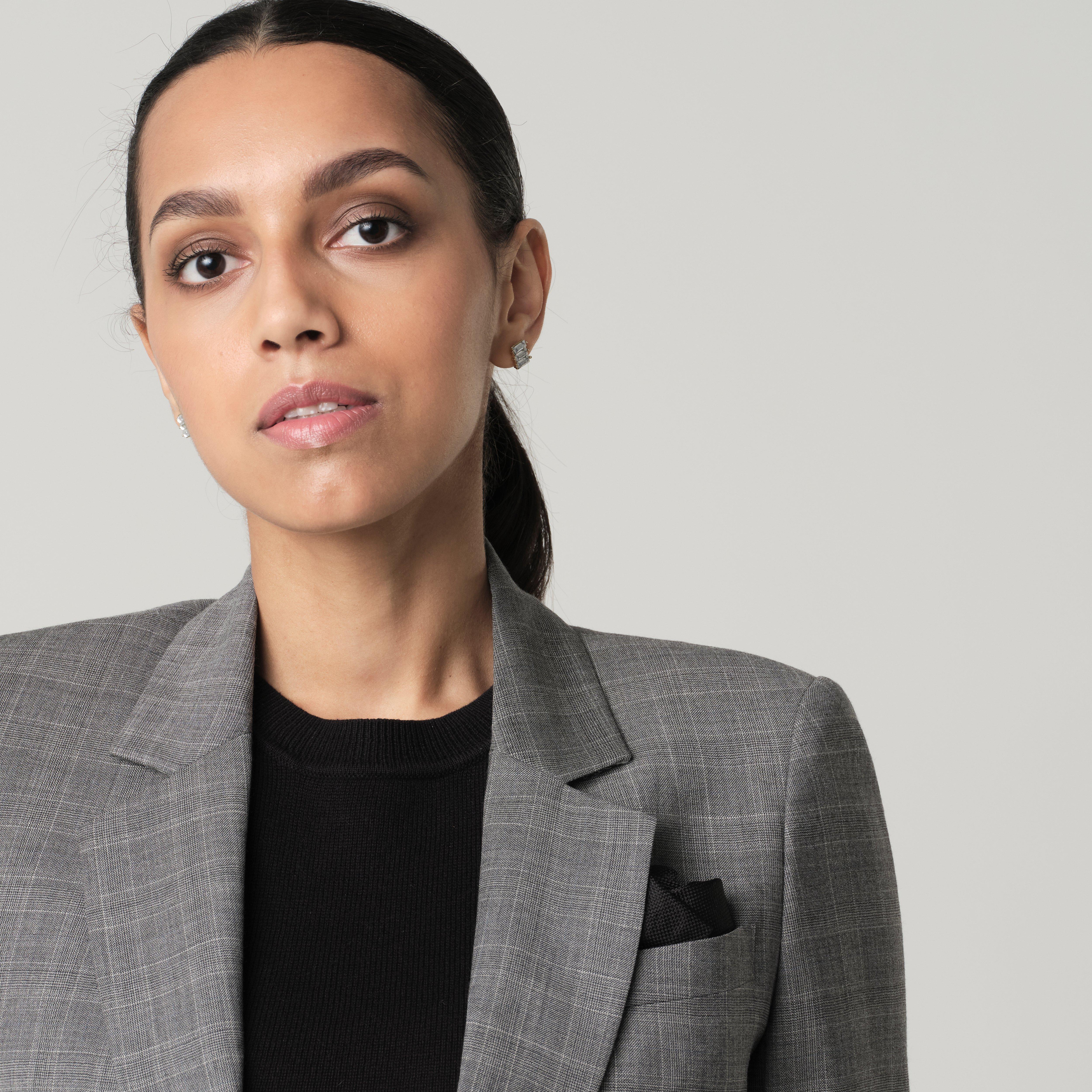 Product thumbnail 6 Gray suit women - Harrogate Checked Design from Luxury Indochino Collection