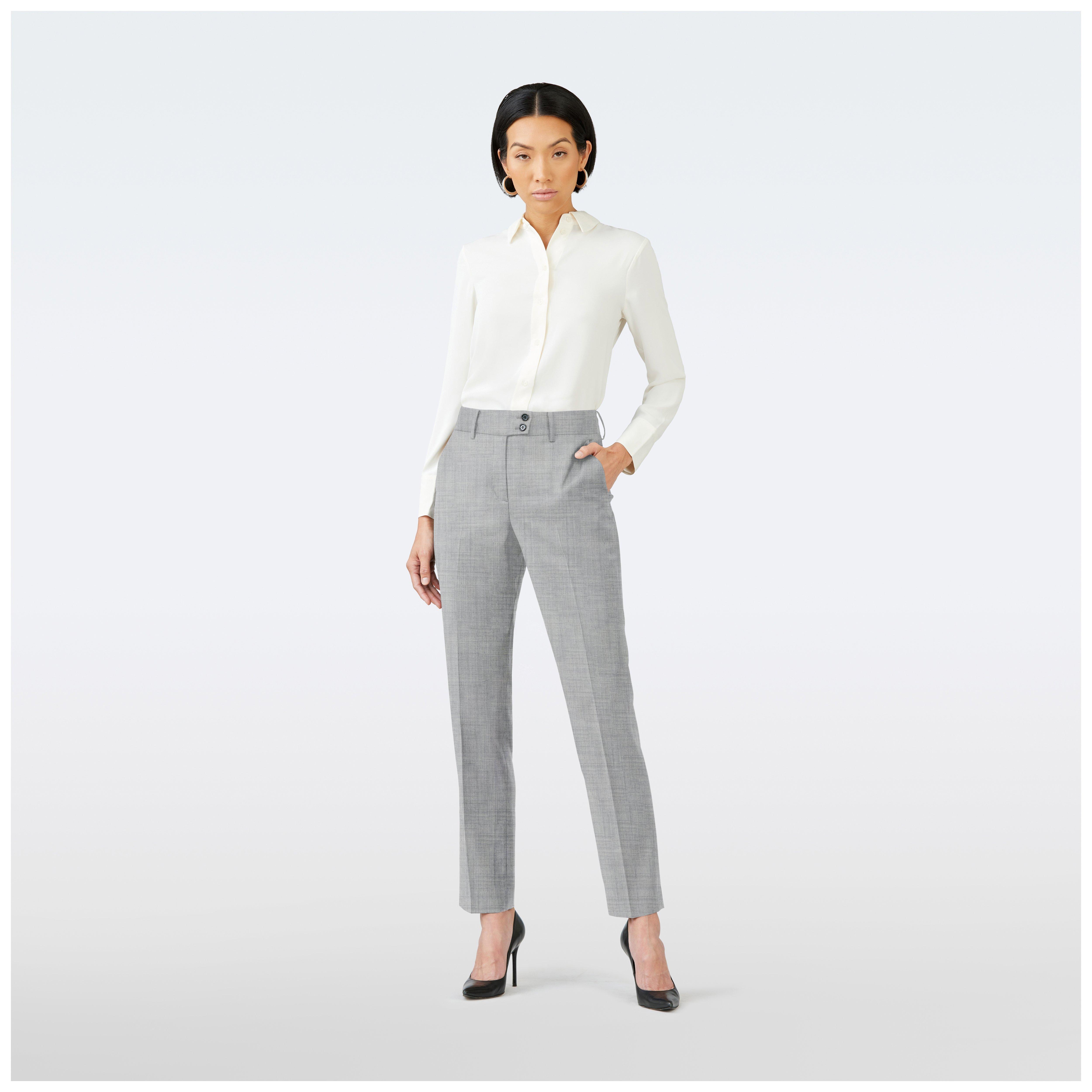Product thumbnail 3 Gray suit women - Harrogate Solid Design from Luxury Indochino Collection