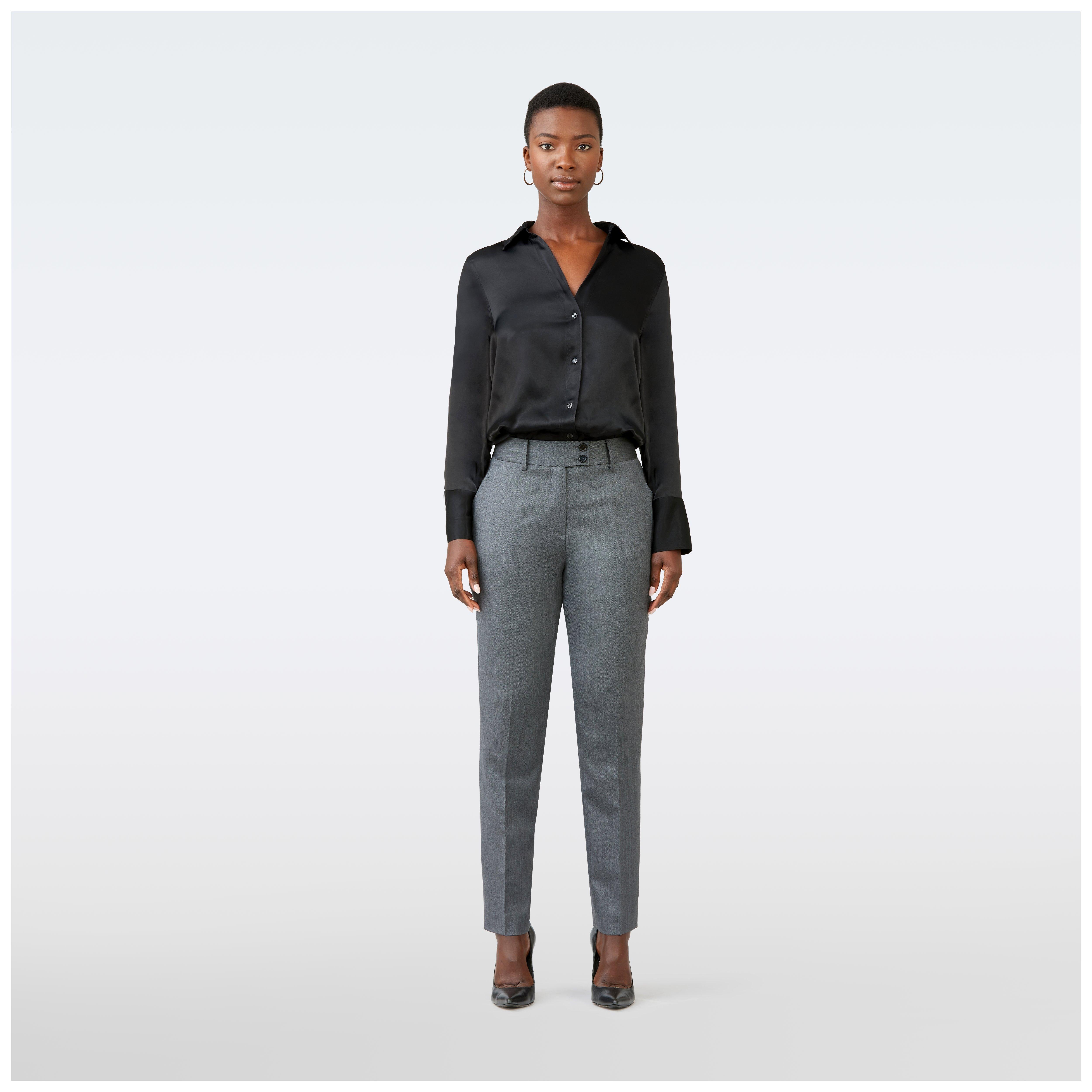 Product thumbnail 3 Gray suit women - Highbridge Herringbone Design from Luxury Indochino Collection