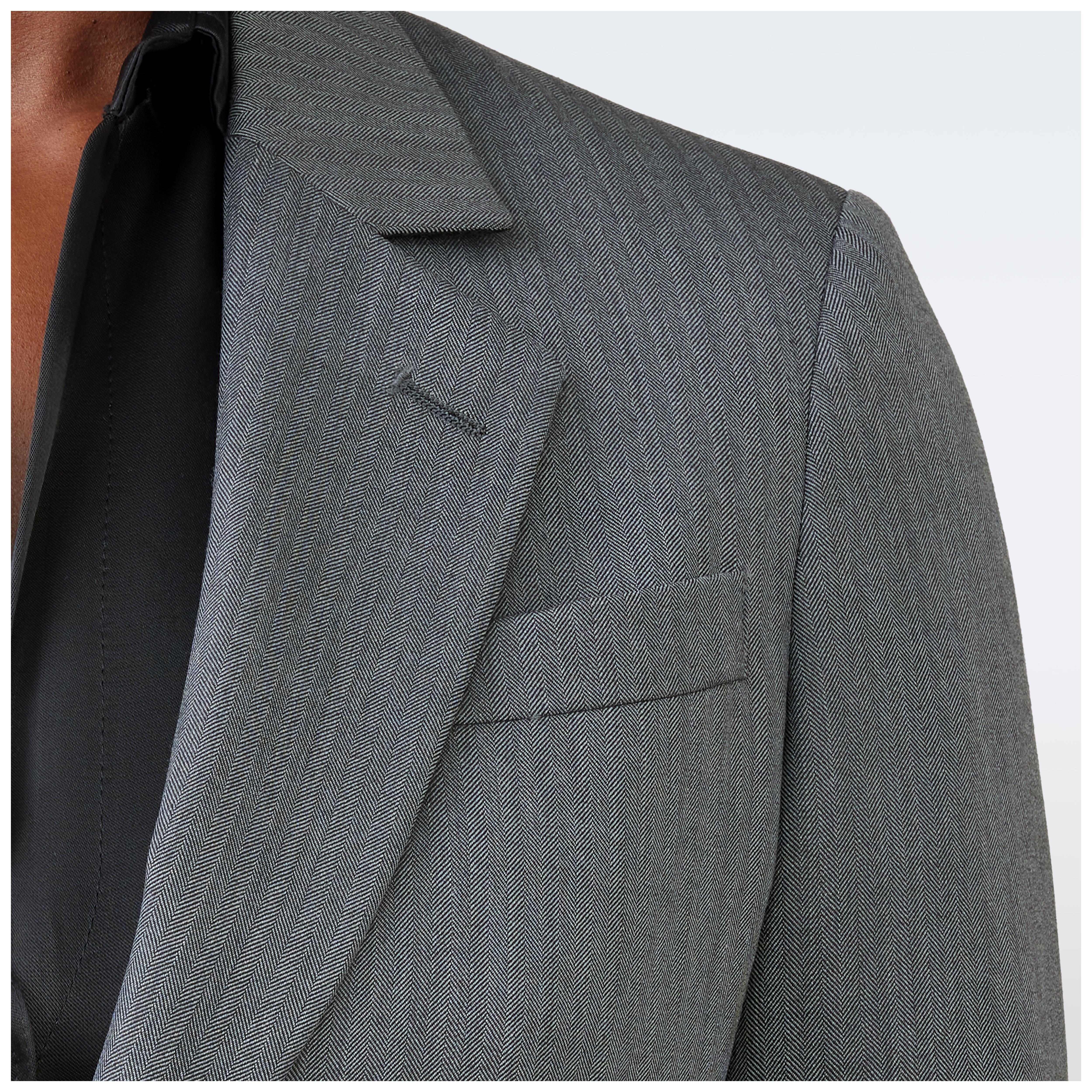 Product thumbnail 6 Gray suit women - Highbridge Herringbone Design from Luxury Indochino Collection