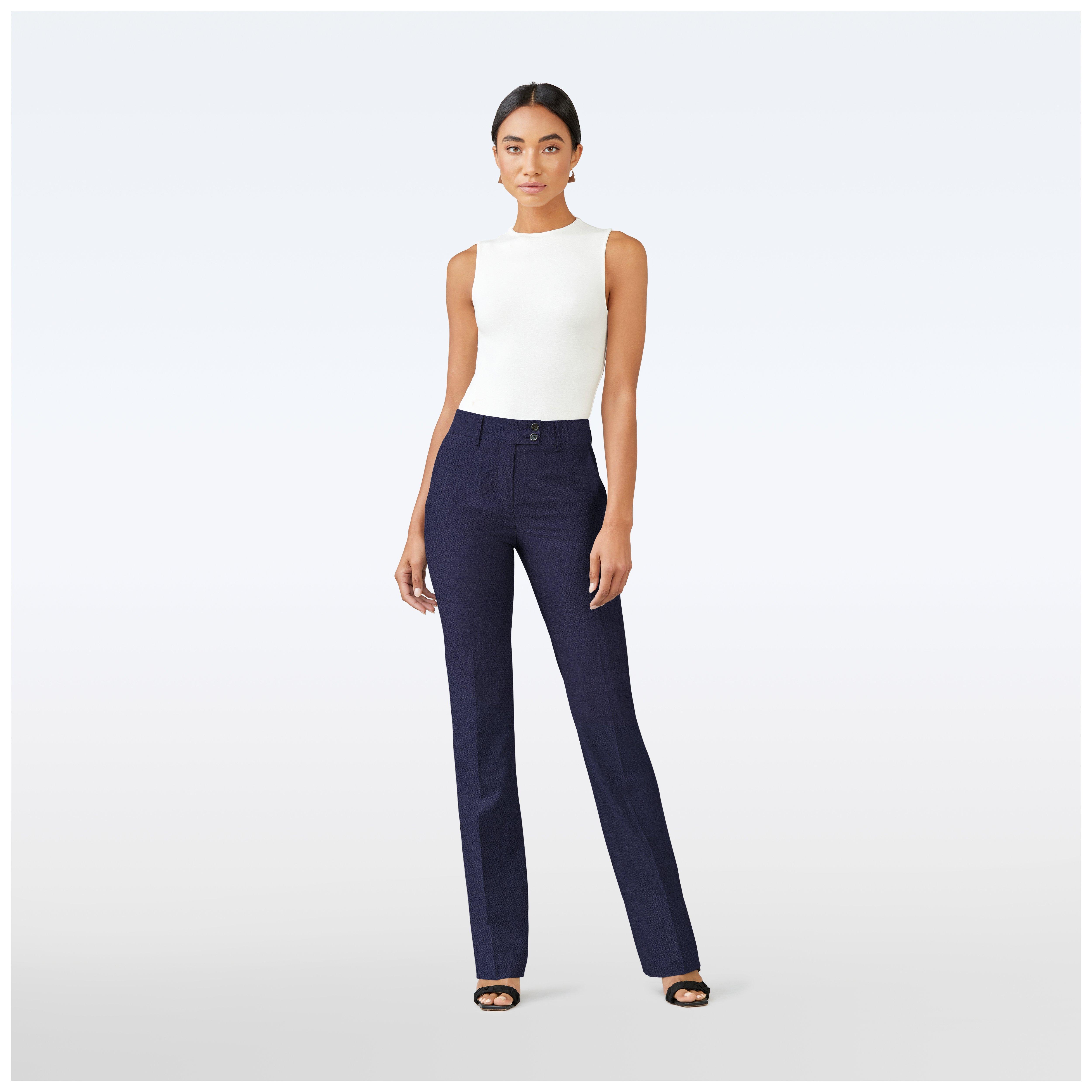 Product thumbnail 3 Navy suit women - Milano Solid Design from Italian Indochino Collection