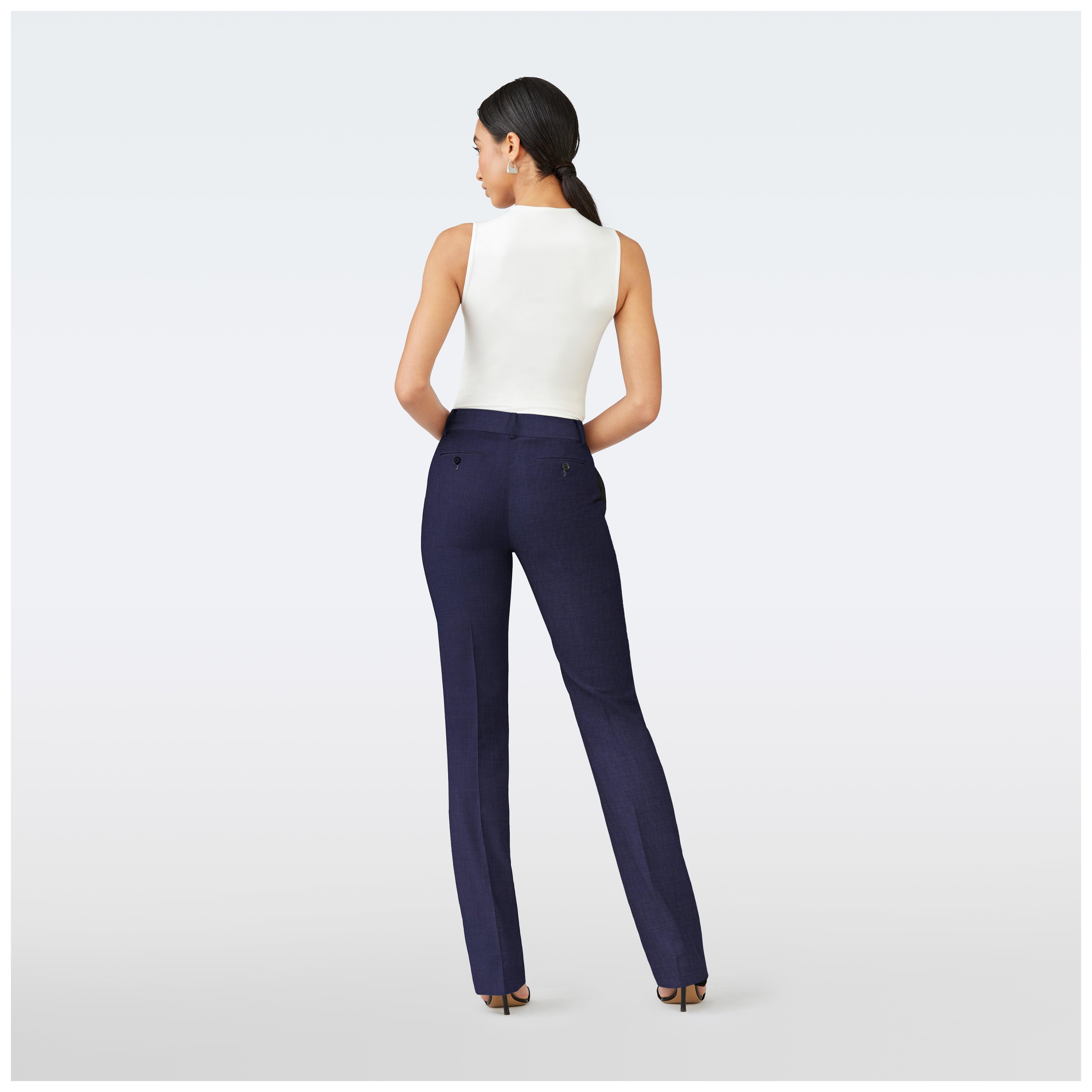 Product thumbnail 4 Navy suit women - Milano Solid Design from Italian Indochino Collection