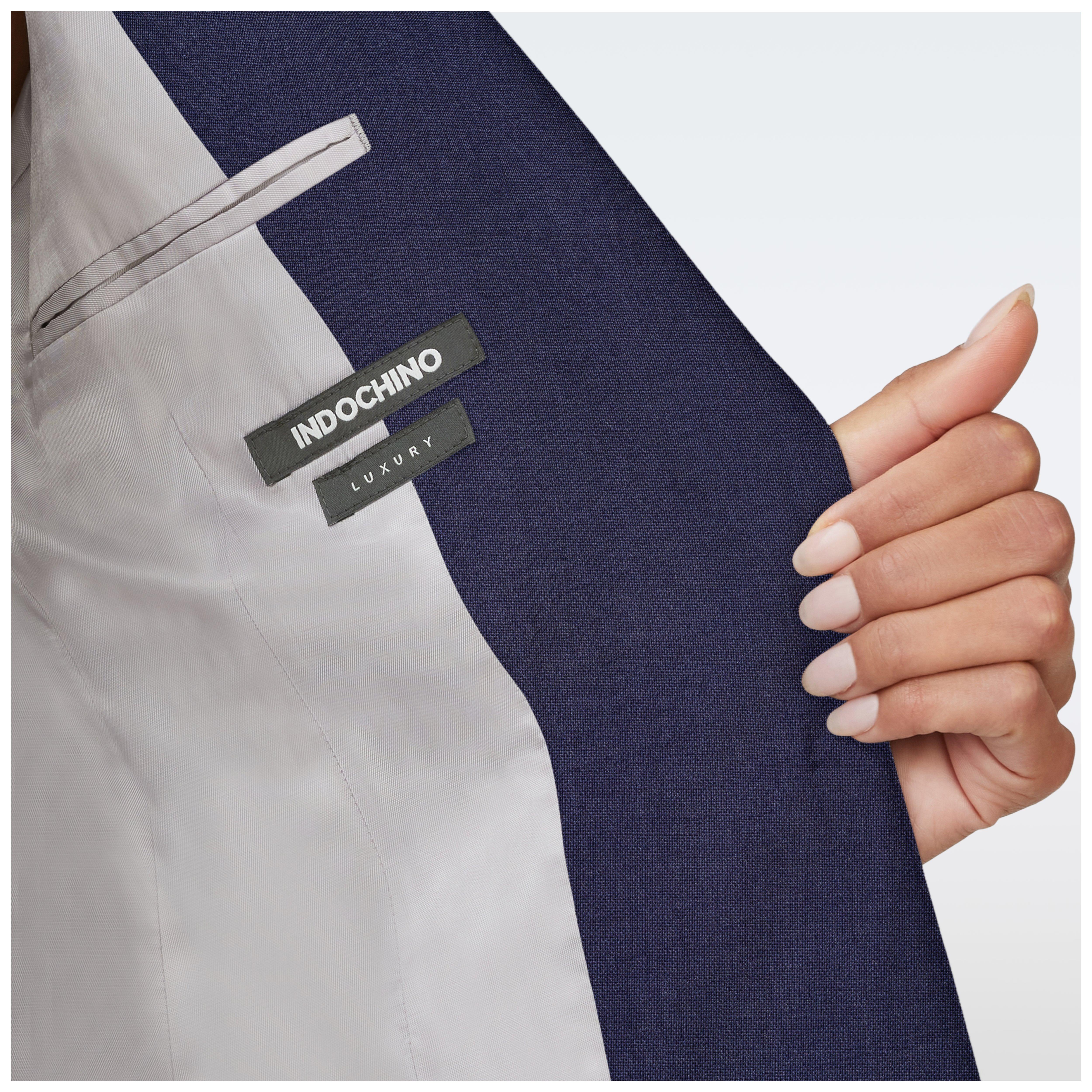 Product thumbnail 5 Navy suit women - Milano Solid Design from Italian Indochino Collection
