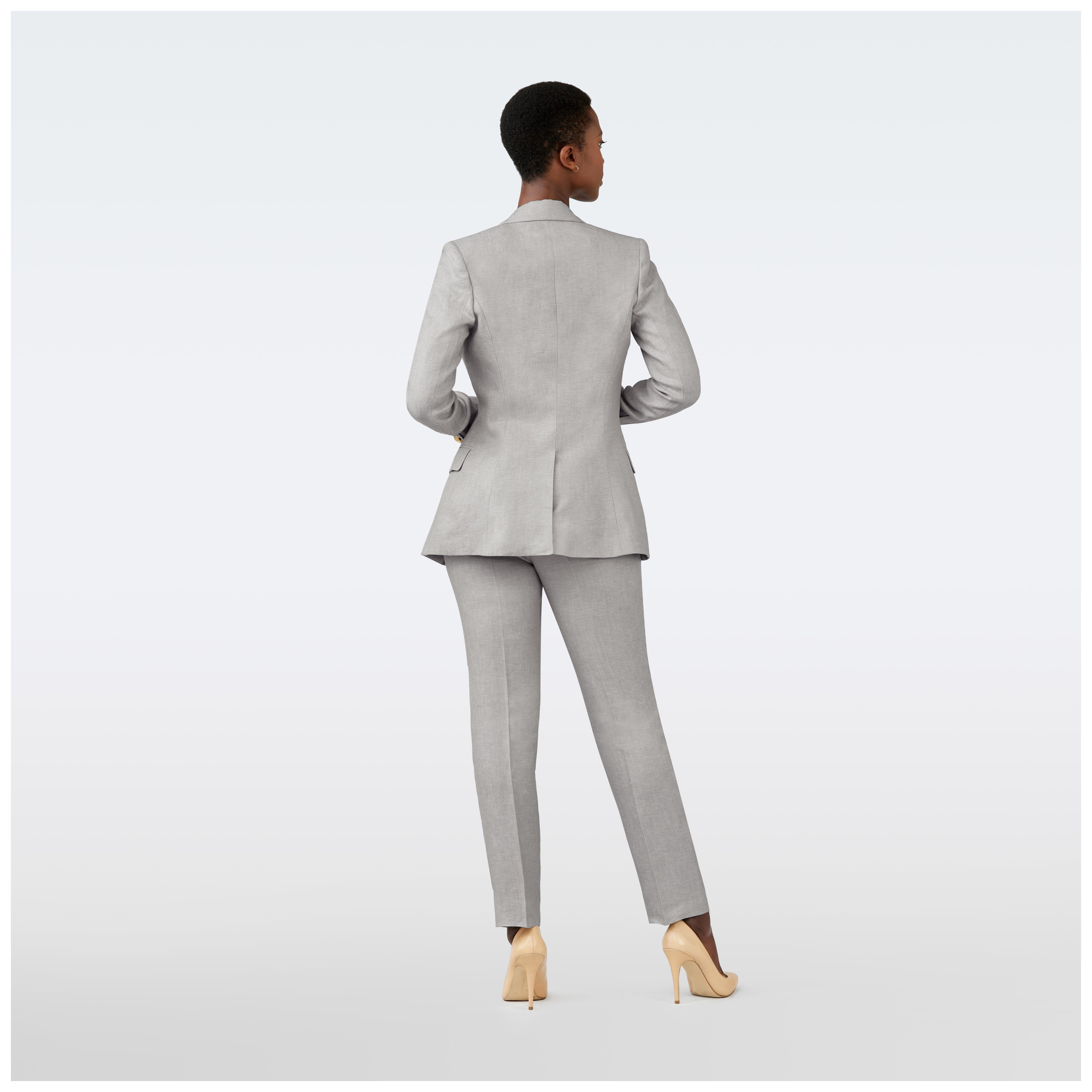 Product thumbnail 2 Gray suit women - Sailsbury Solid Design from Spring / Summer Indochino Collection