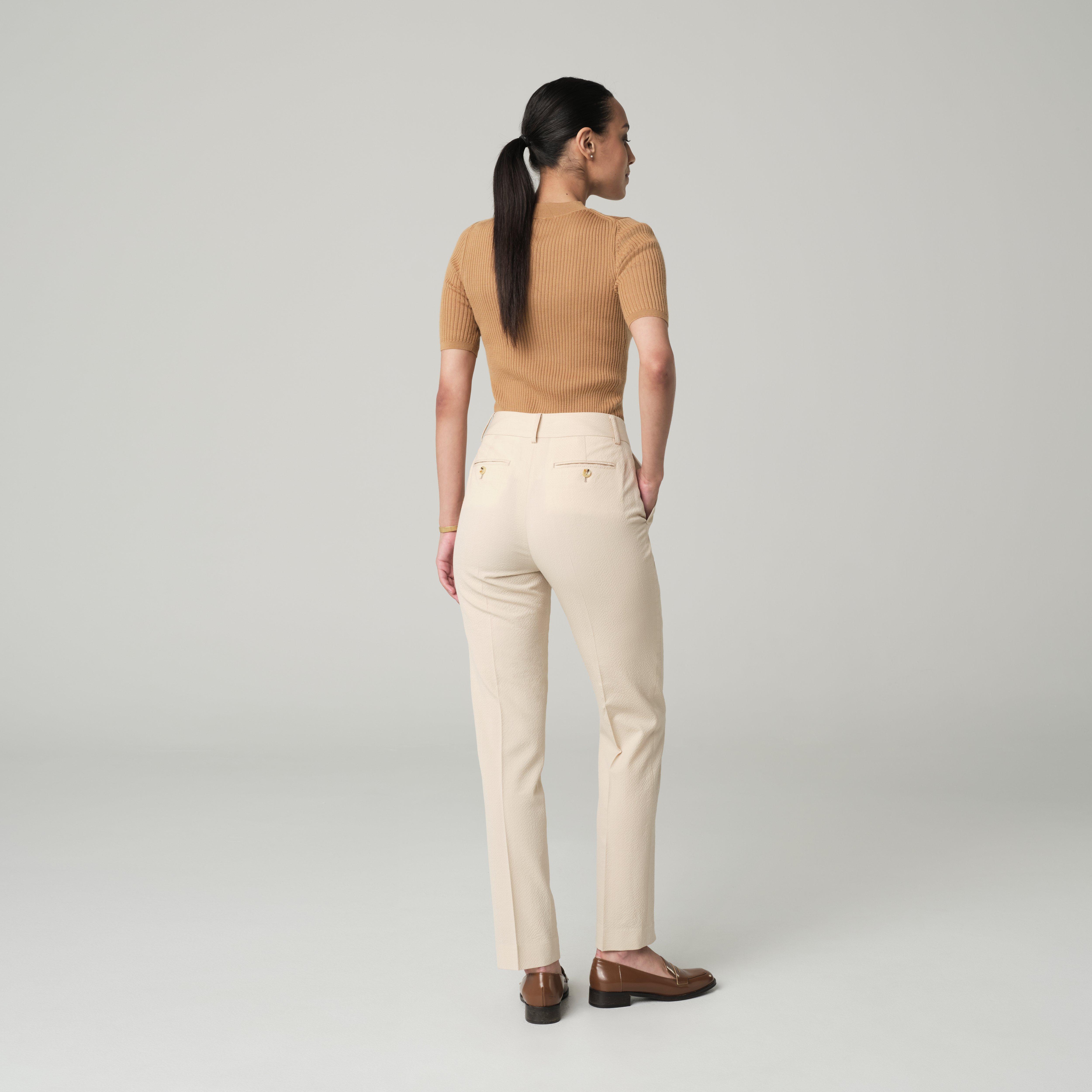 Product thumbnail 2 Cream pants women - Stapleford Solid Design from Seasonal Indochino Collection