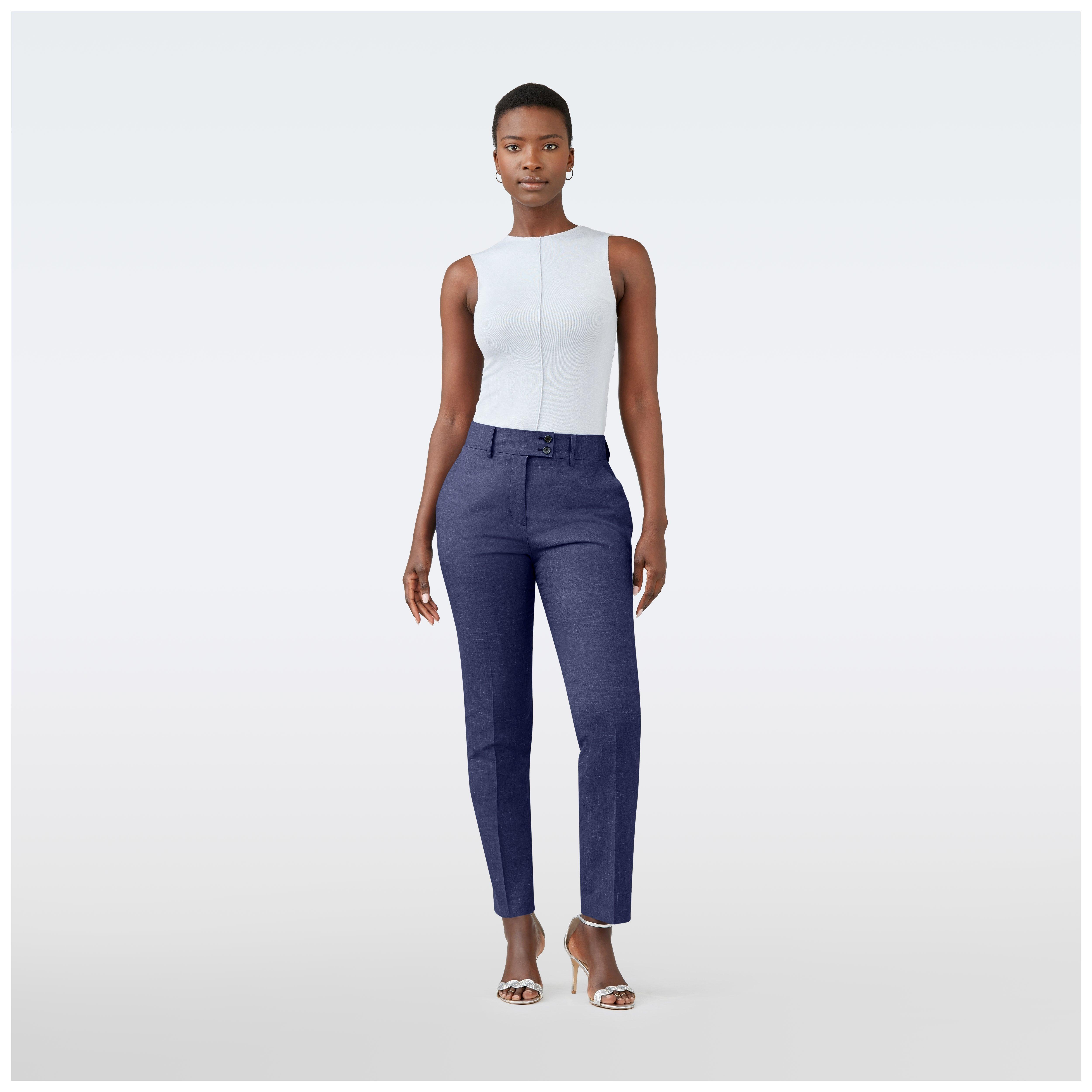 Product thumbnail 3 Blue suit women - Stockport Solid Design from Spring / Summer Indochino Collection