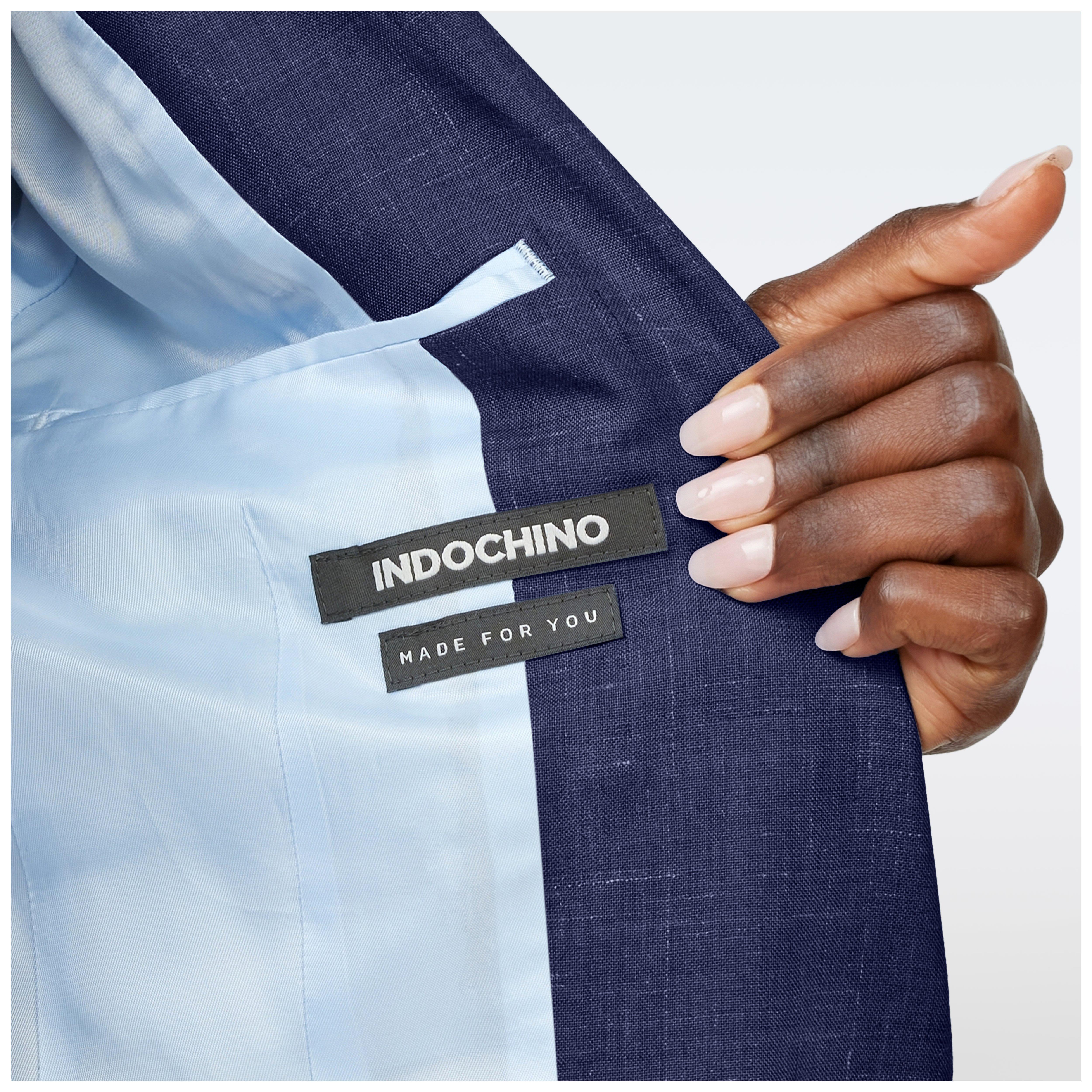 Product thumbnail 5 Blue suit women - Stockport Solid Design from Spring / Summer Indochino Collection