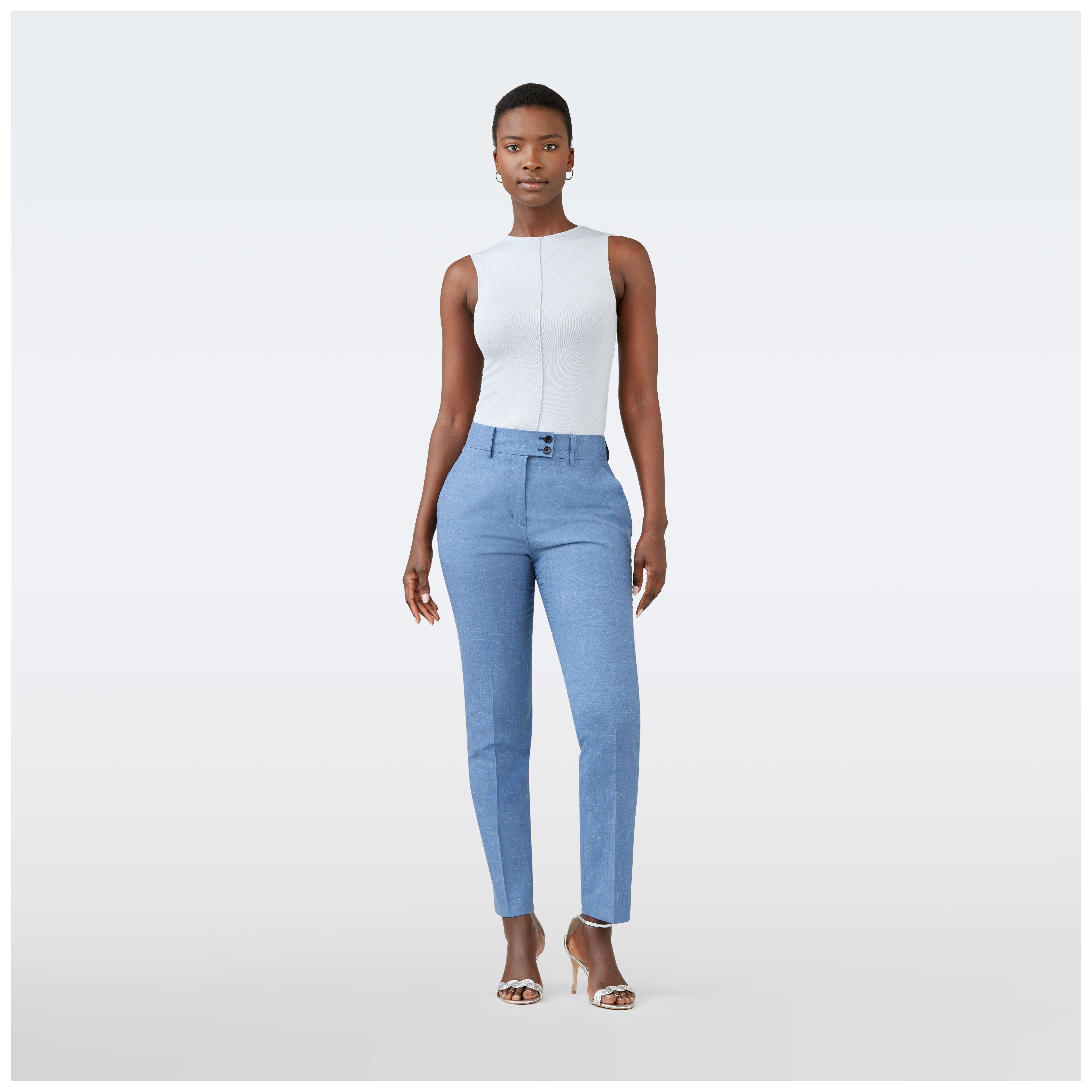 Product thumbnail 3 Blue suit women - Stockport Solid Design from Spring / Summer Indochino Collection