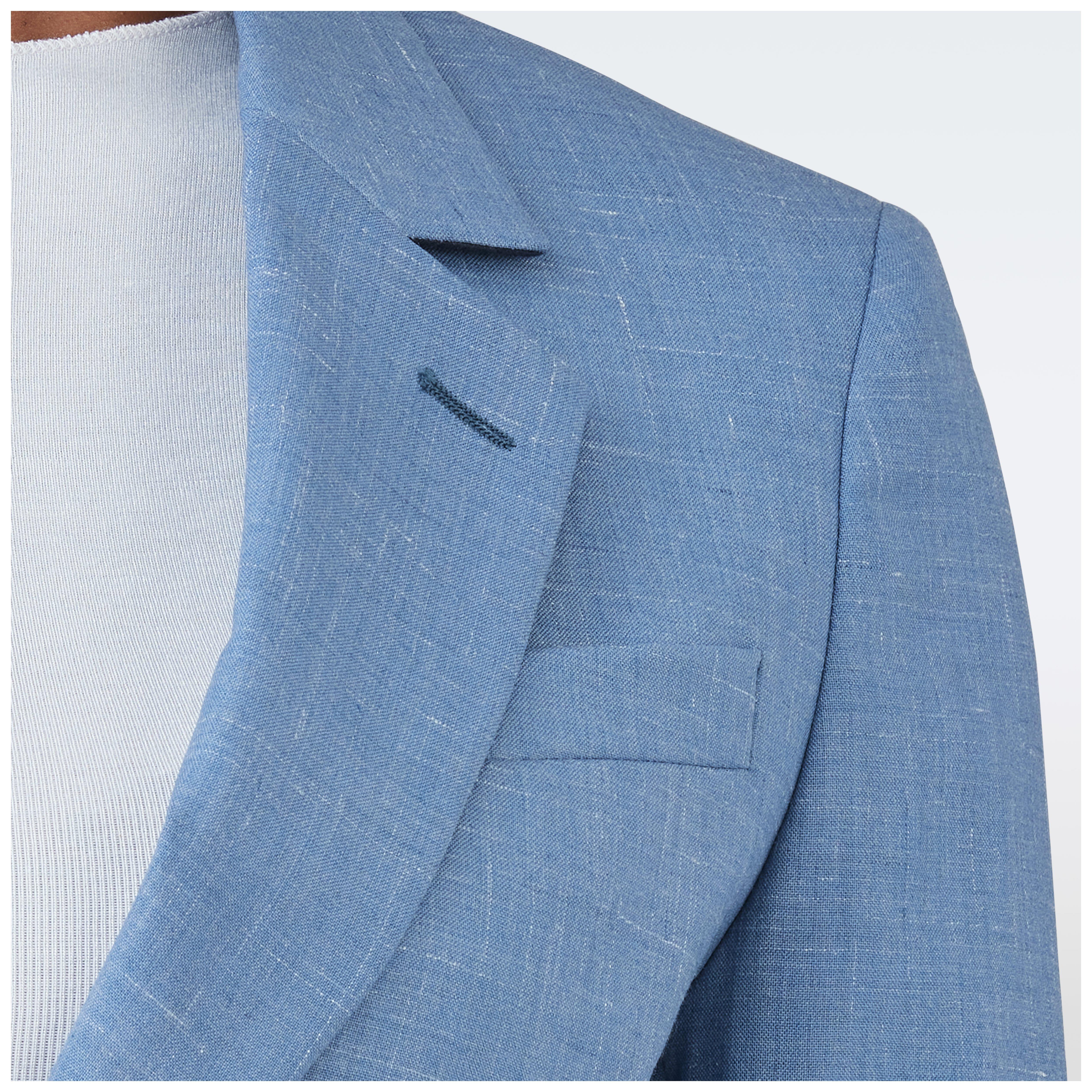 Product thumbnail 6 Blue suit women - Stockport Solid Design from Spring / Summer Indochino Collection