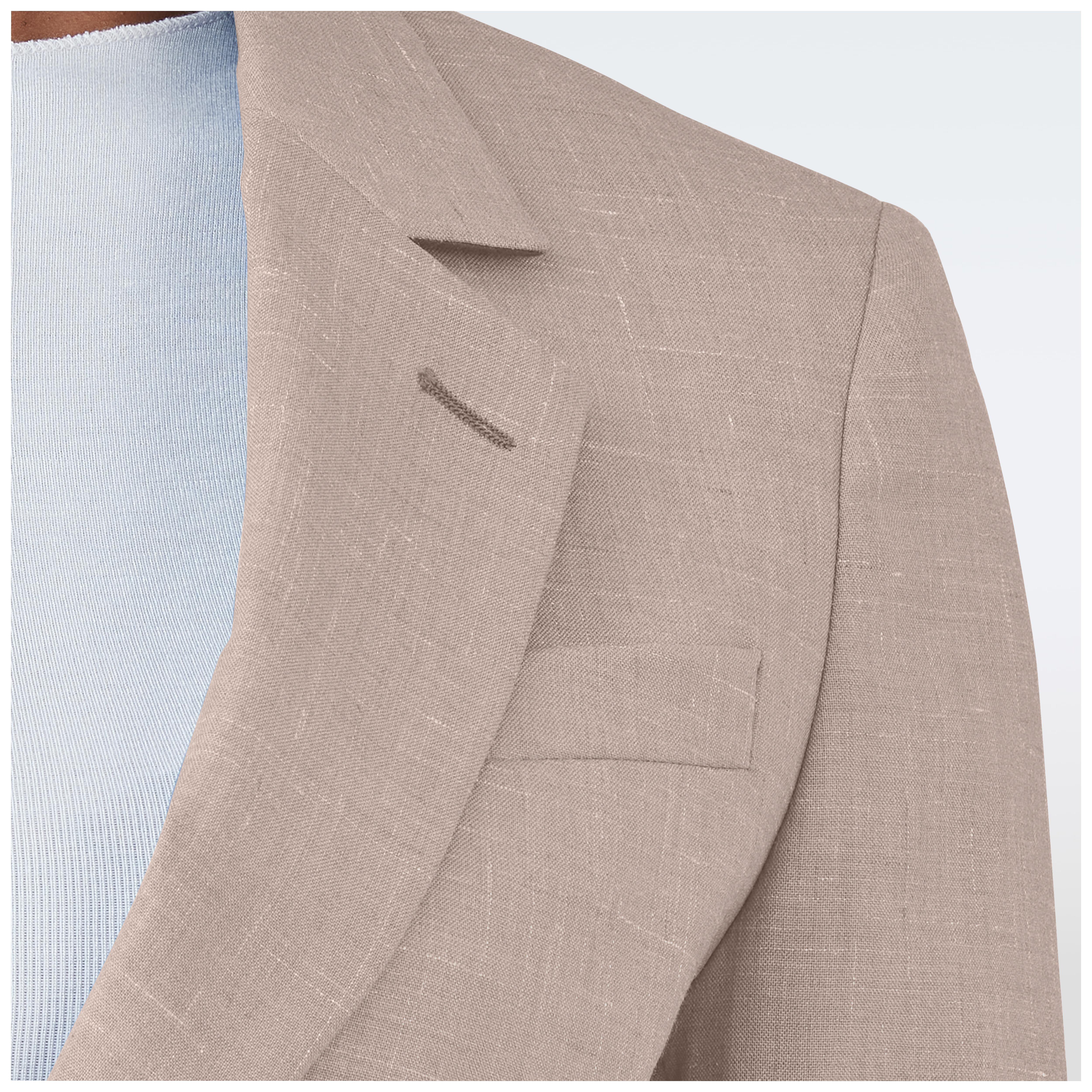 Product thumbnail 6 Sand suit women - Stockport Solid Design from Spring / Summer Indochino Collection