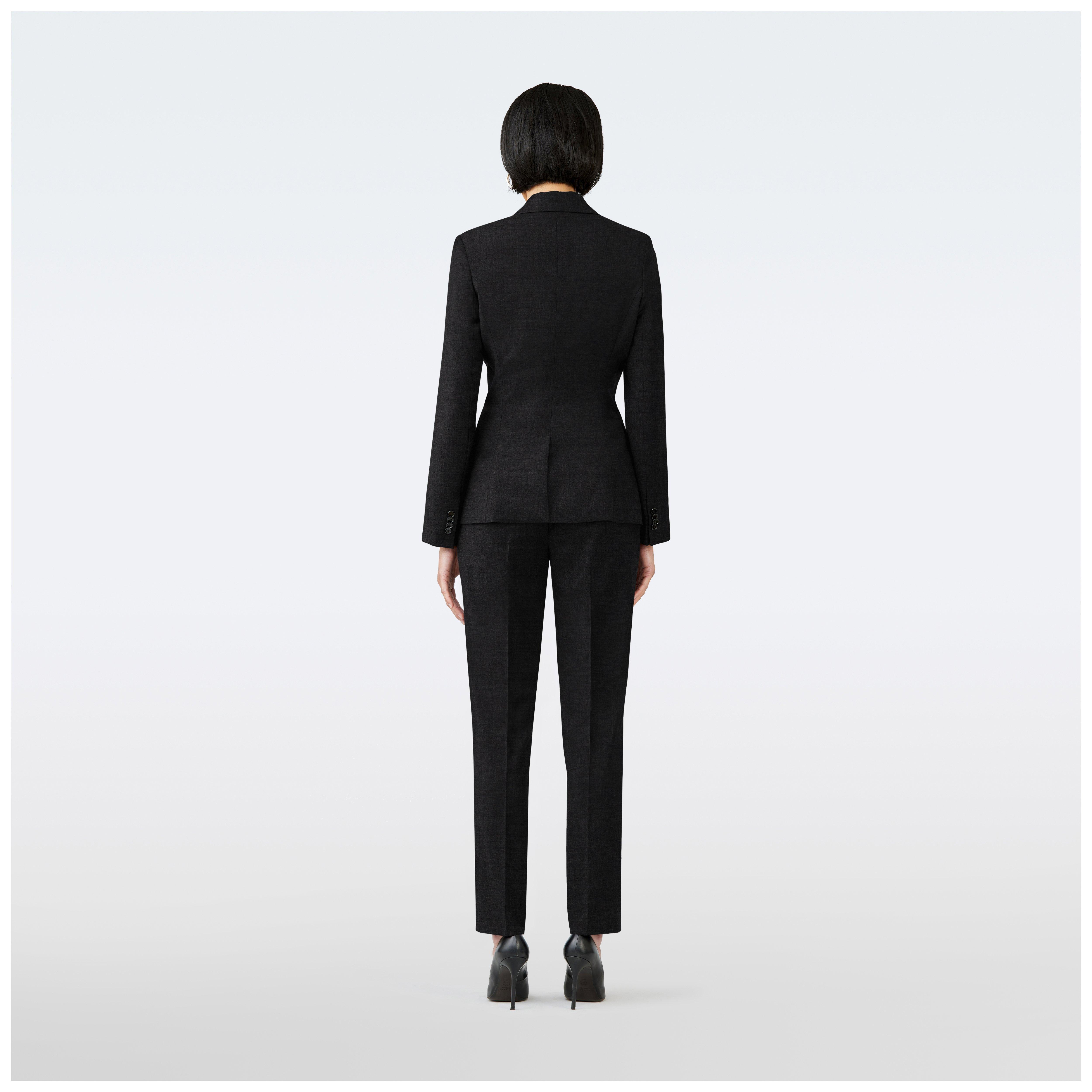 Product thumbnail 2 Gray suit women - Howell Solid Design from Luxury Indochino Collection