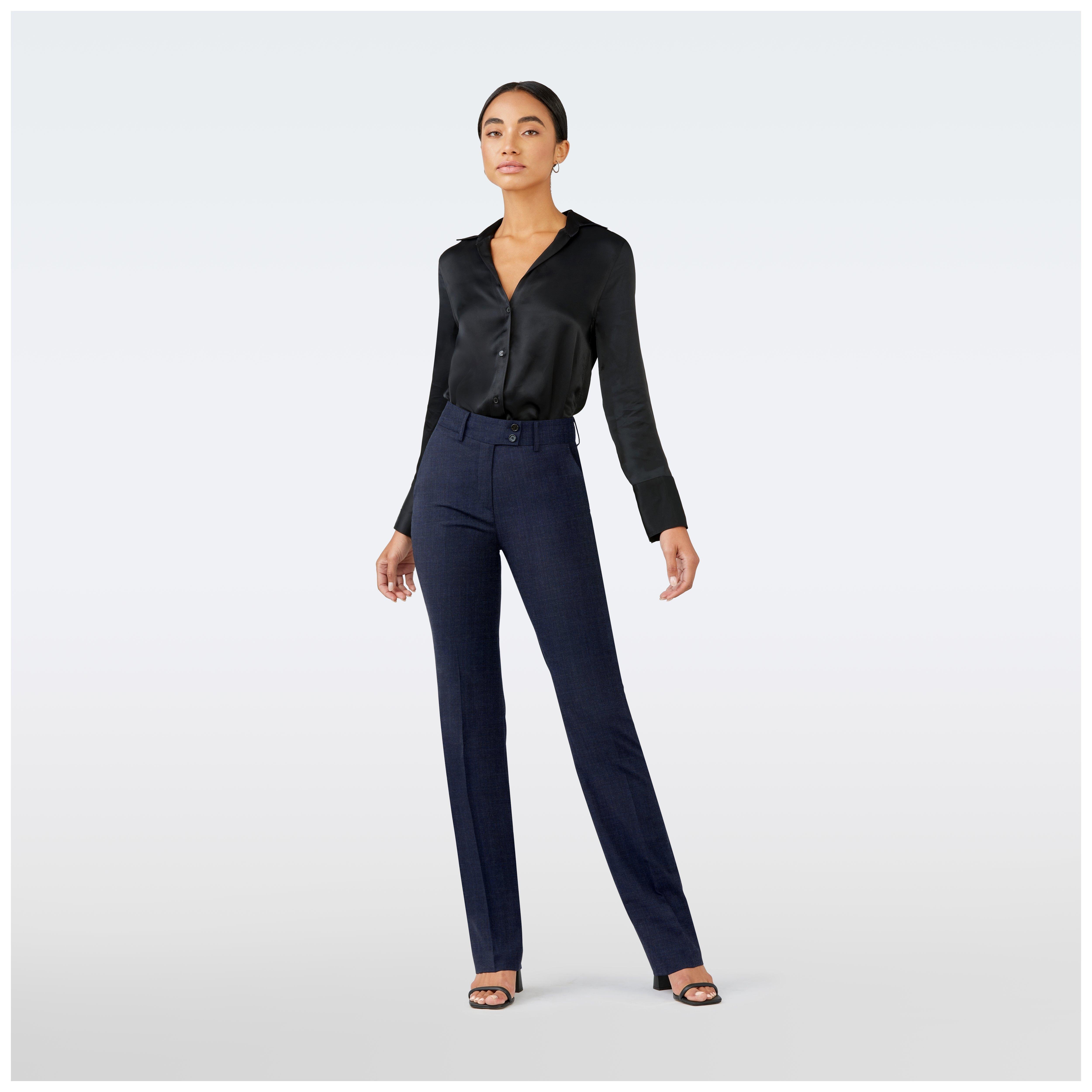 Product thumbnail 3 Navy suit women - Howell Solid Design from Luxury Indochino Collection