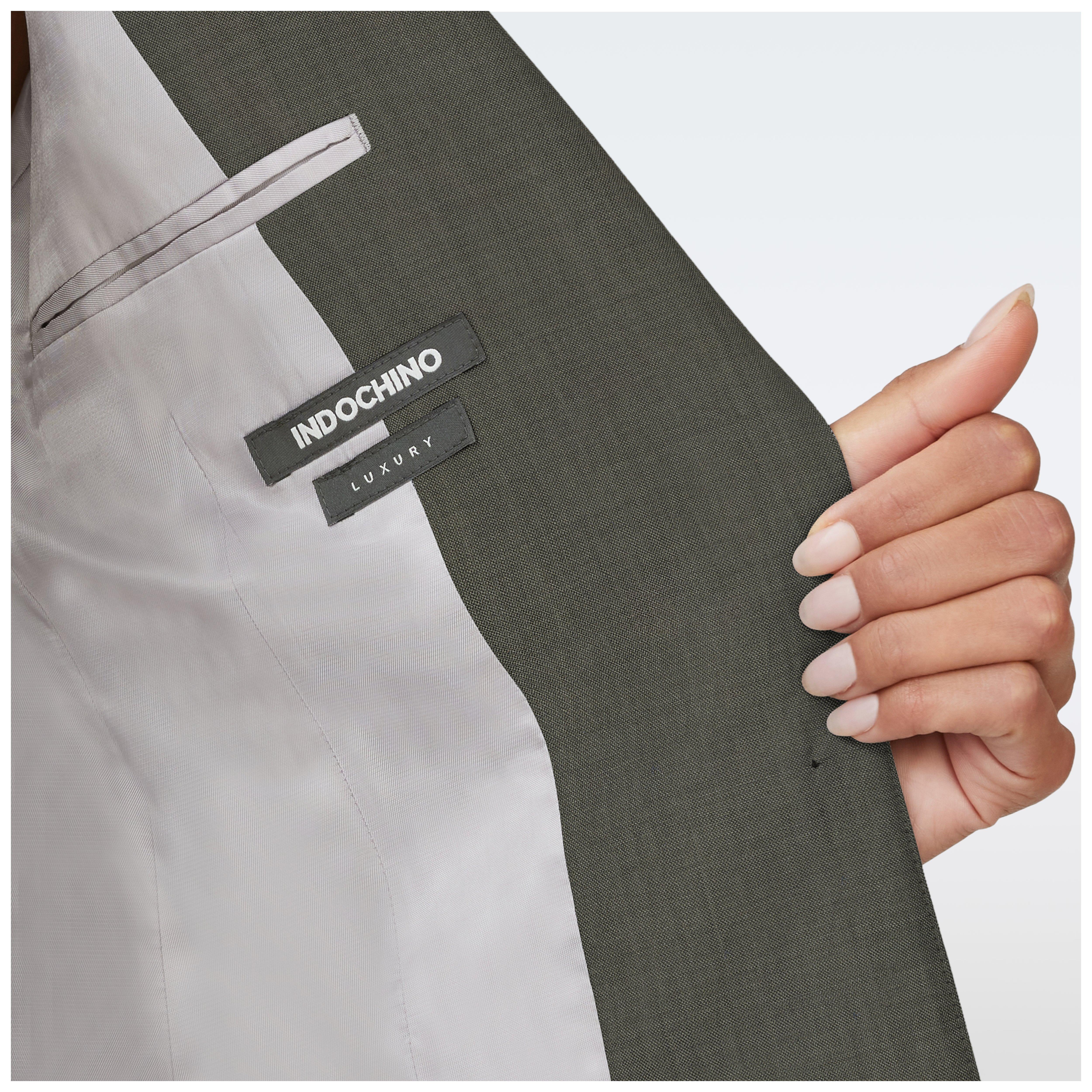 Product thumbnail 5 Green suit women - Milano Solid Design from Italian Indochino Collection