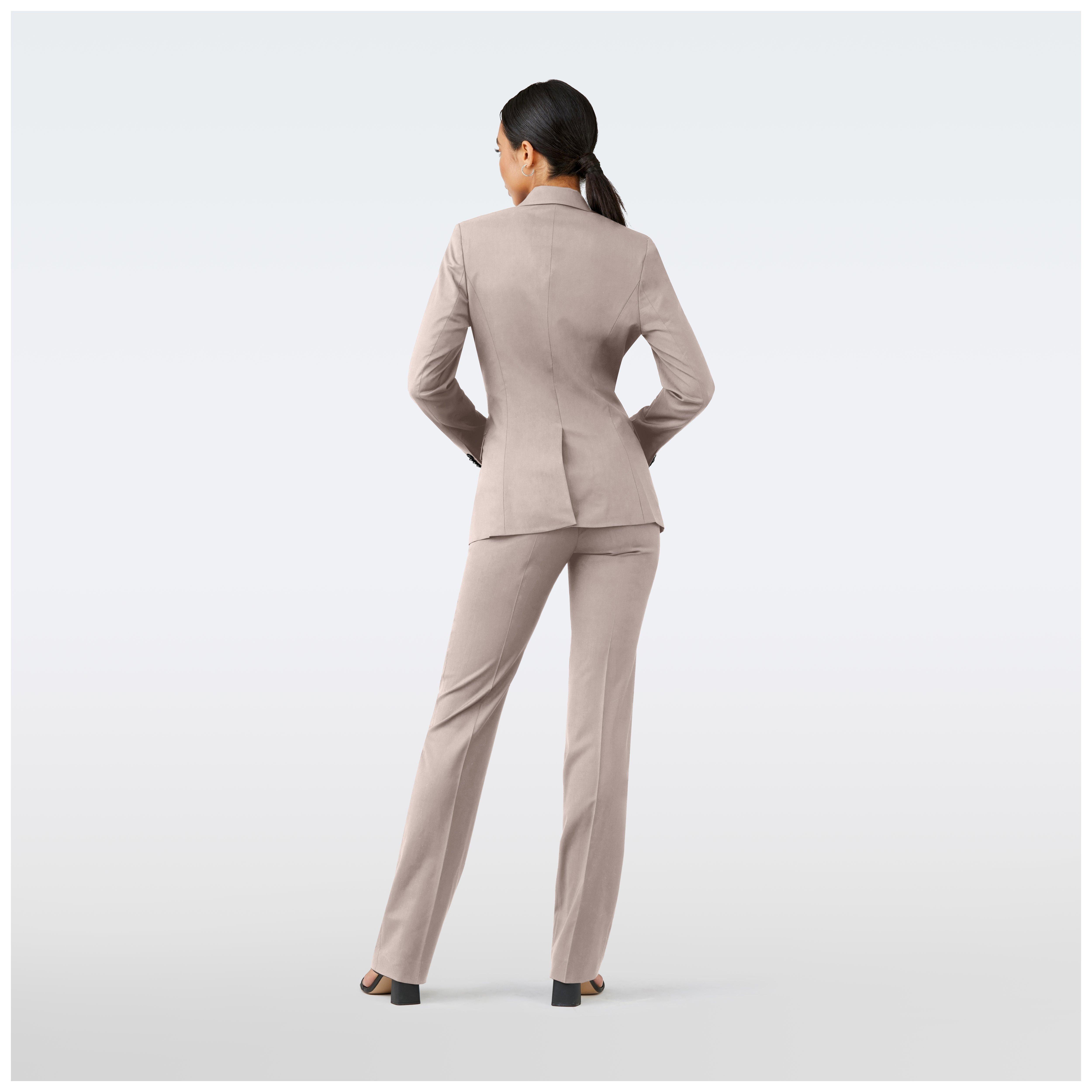 Product thumbnail 2 Sand suit women - Milano Solid Design from Italian Indochino Collection