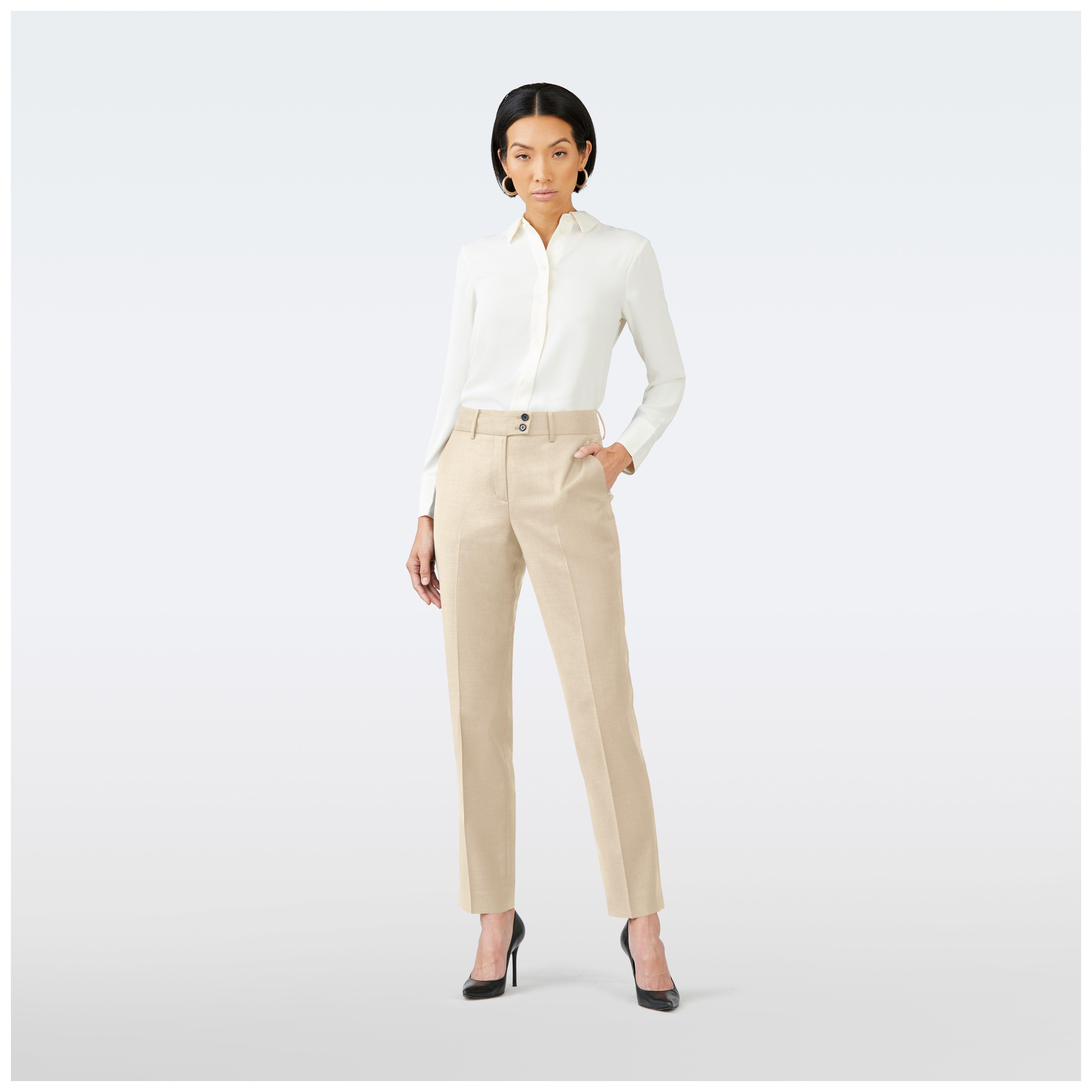Product thumbnail 3 Khaki suit women - Hartley Solid Design from Premium Indochino Collection