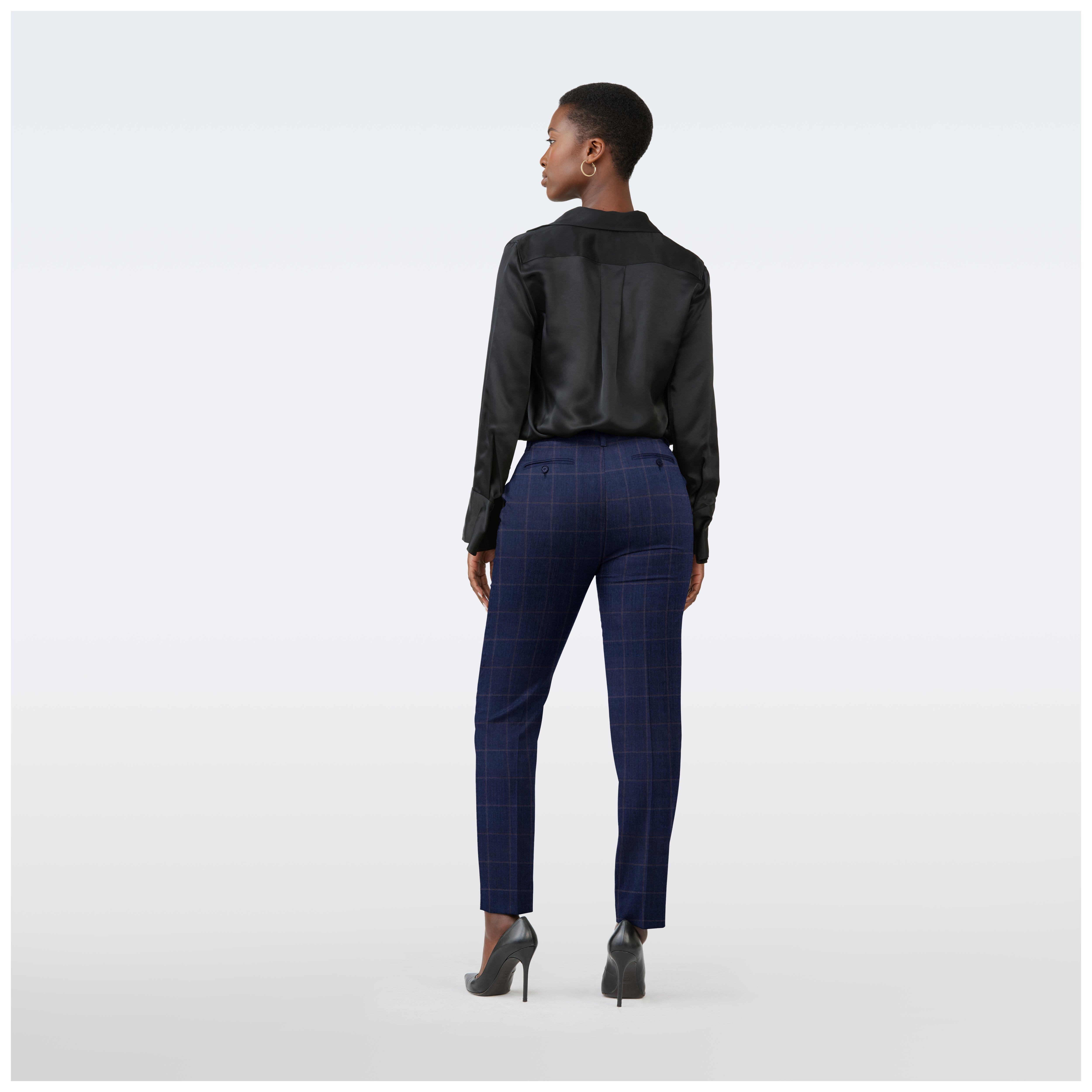 Product thumbnail 4 Blue suit women - Grove Checked Design from Seasonal Indochino Collection