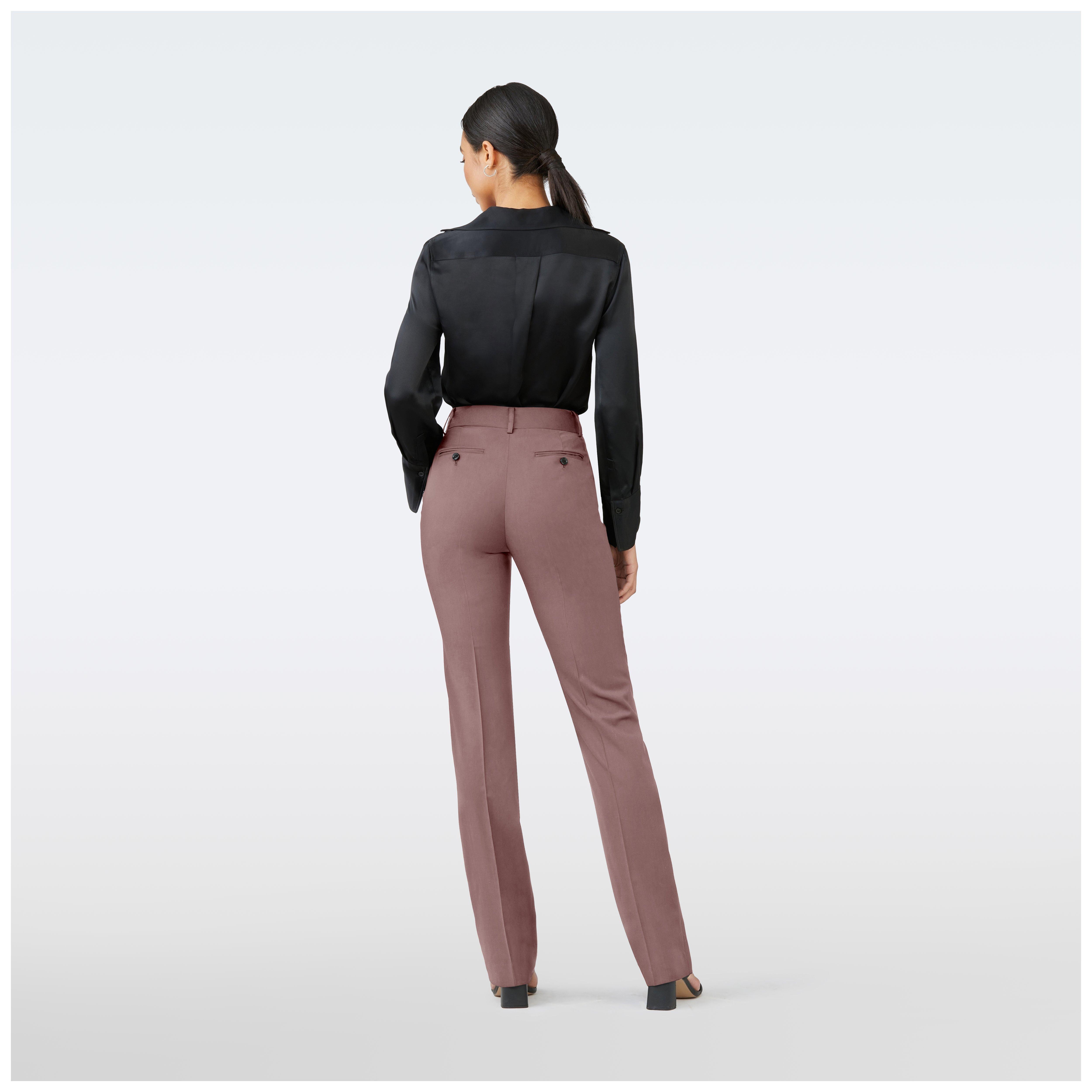 Product thumbnail 2 Purple pants women - Hamilton Solid Design from Luxury Indochino Collection