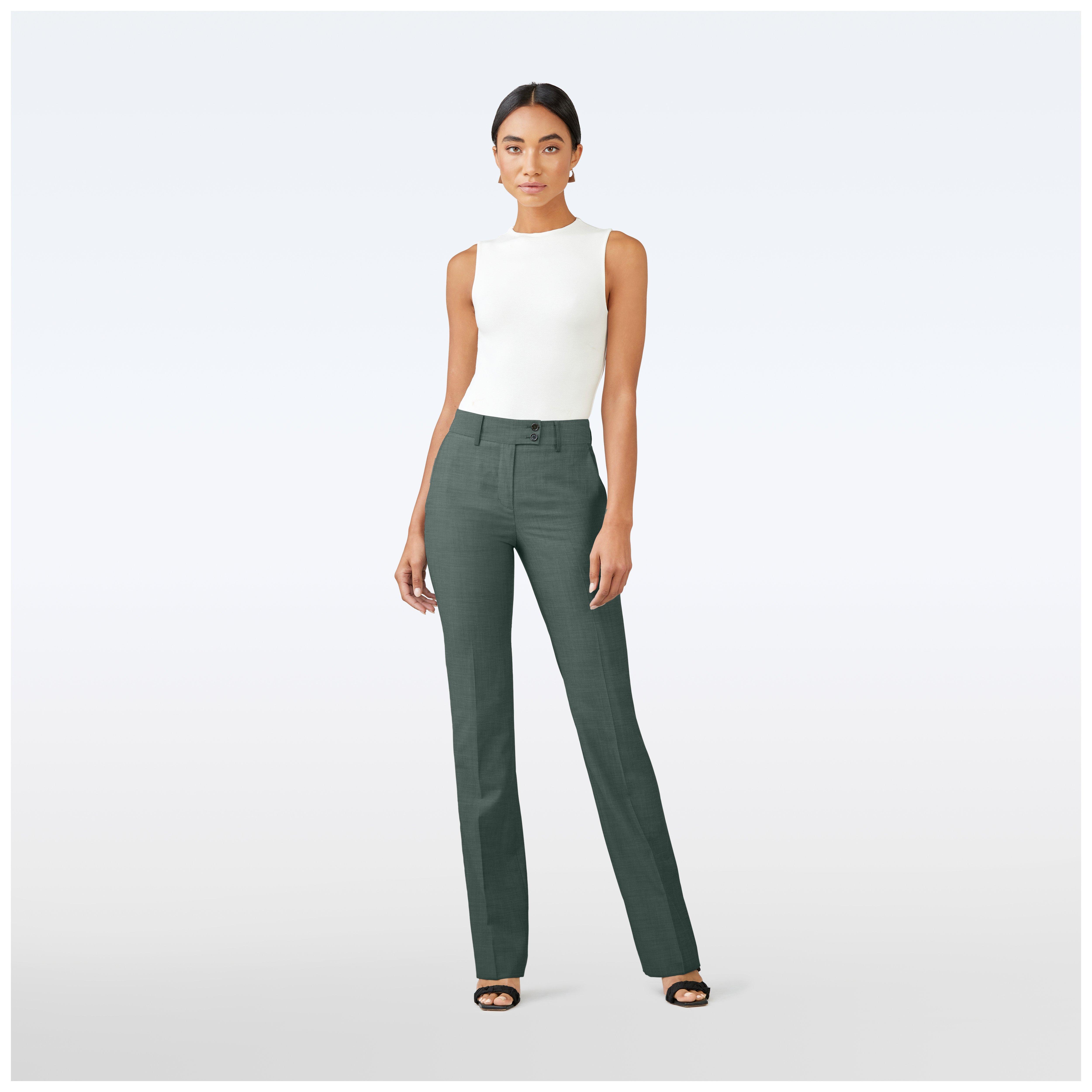 Product thumbnail 3 Green suit women - Hamilton Solid Design from Luxury Indochino Collection