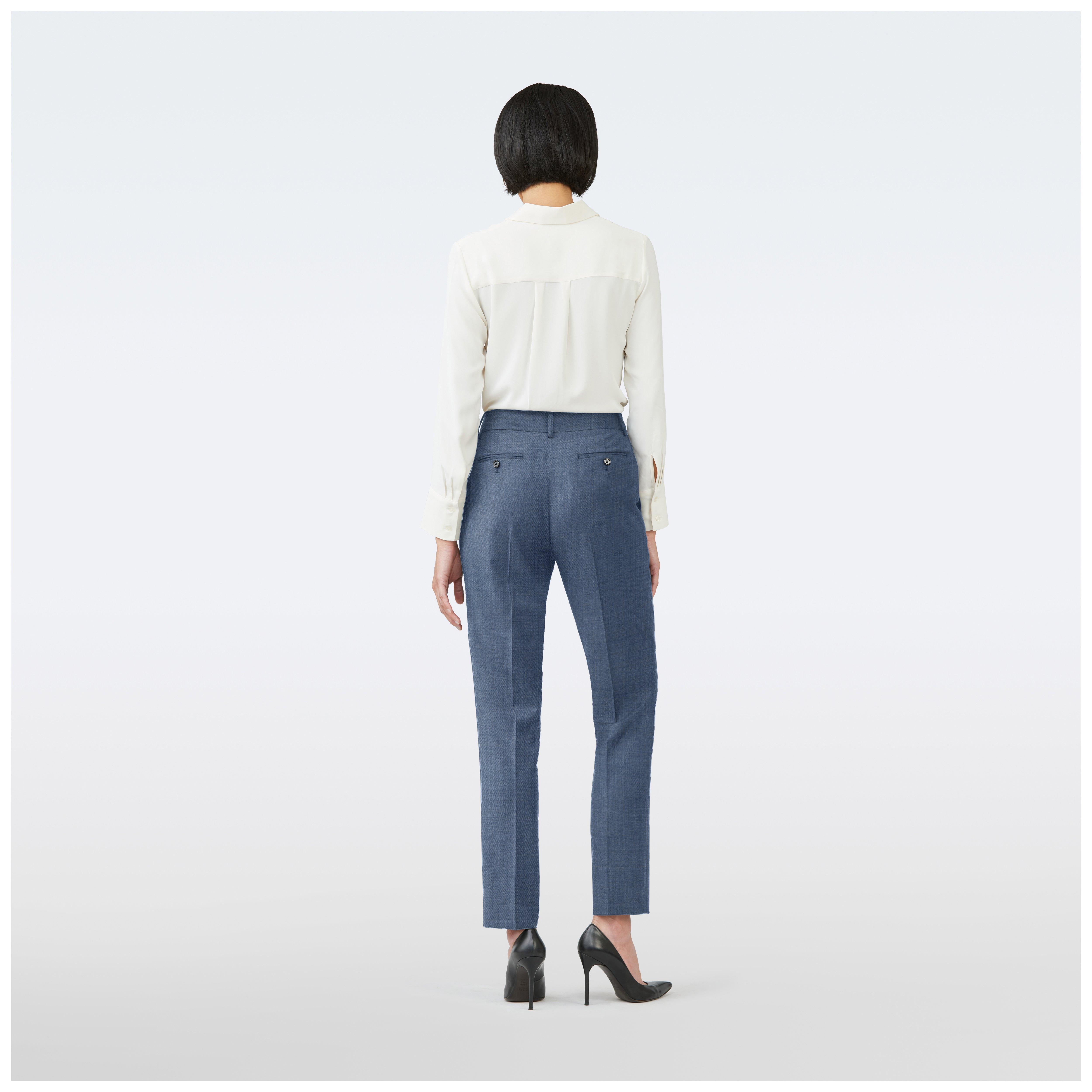 Product thumbnail 4 Blue suit women - Harrogate Solid Design from Luxury Indochino Collection