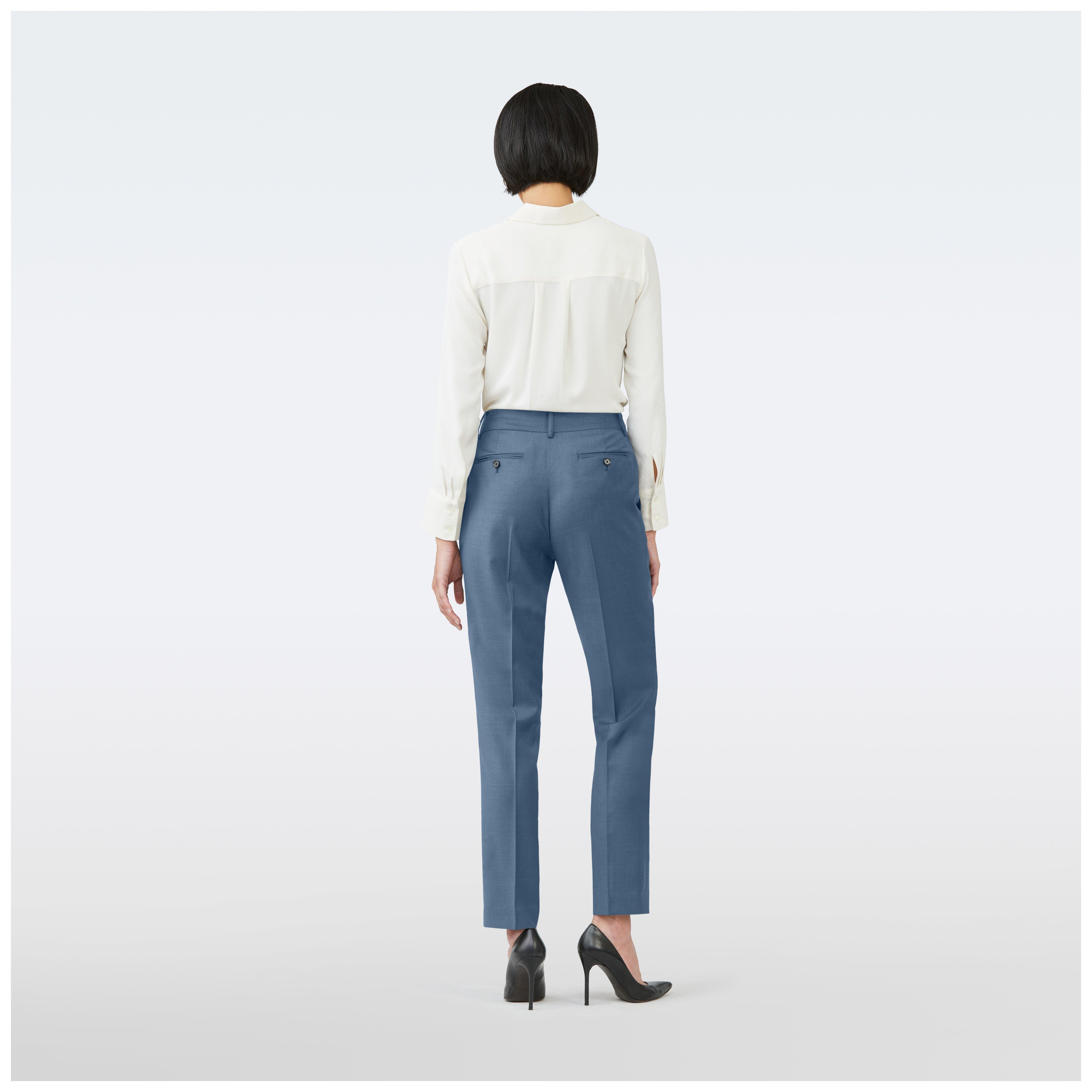 Product thumbnail 4 Blue suit women - Hartley Solid Design from Premium Indochino Collection