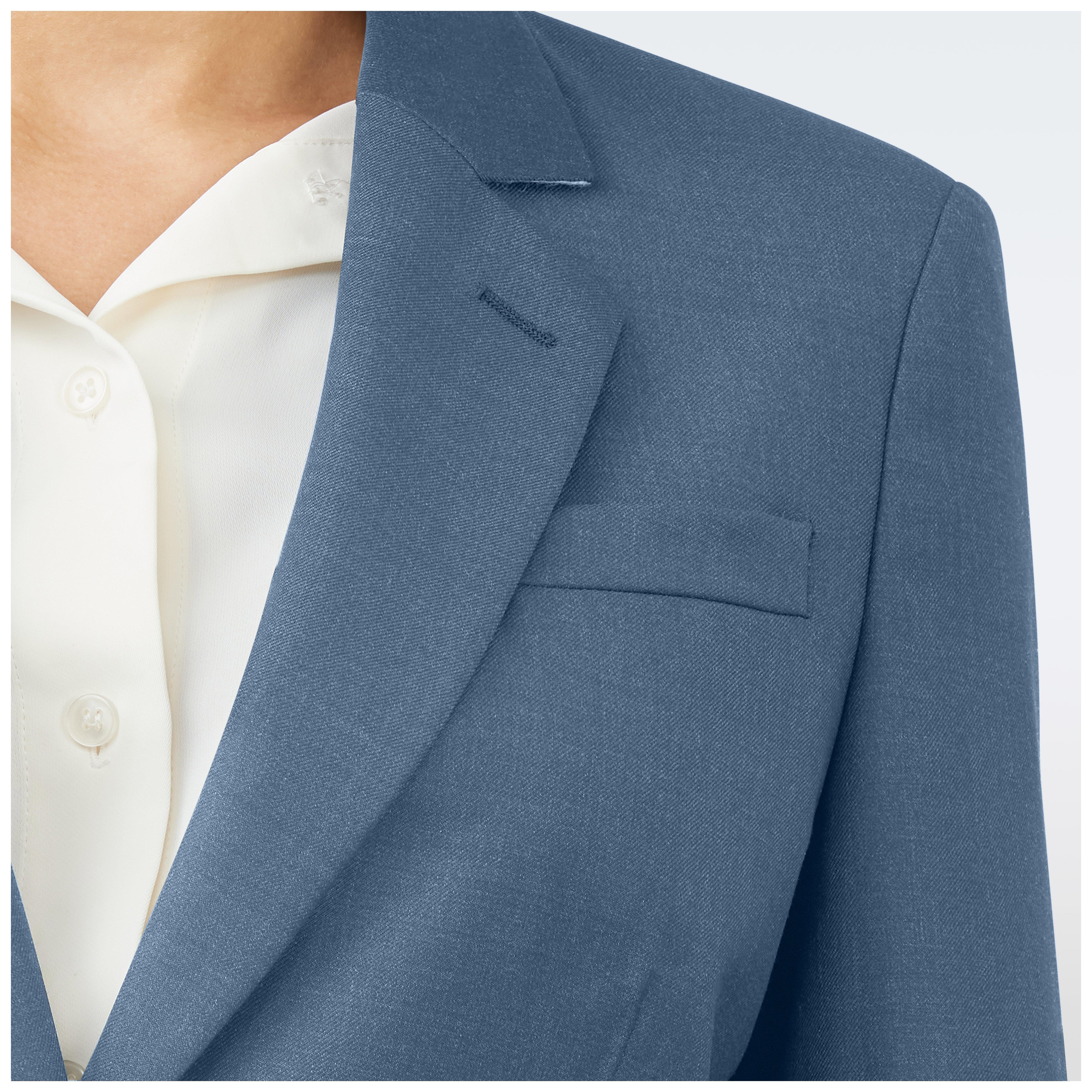 Product thumbnail 6 Blue suit women - Hartley Solid Design from Premium Indochino Collection