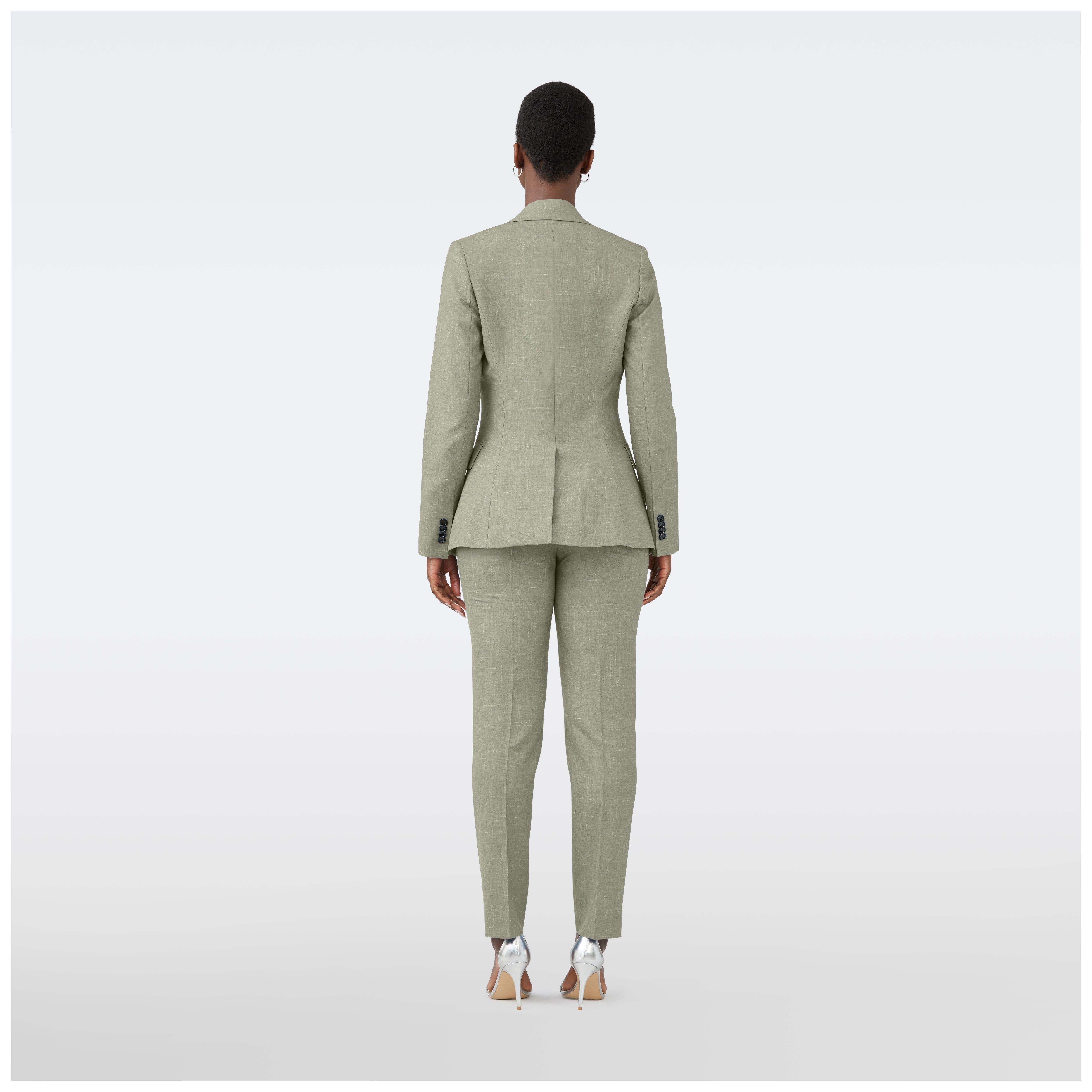 Product thumbnail 2 Green suit women - Stockport Solid Design from Spring / Summer Indochino Collection