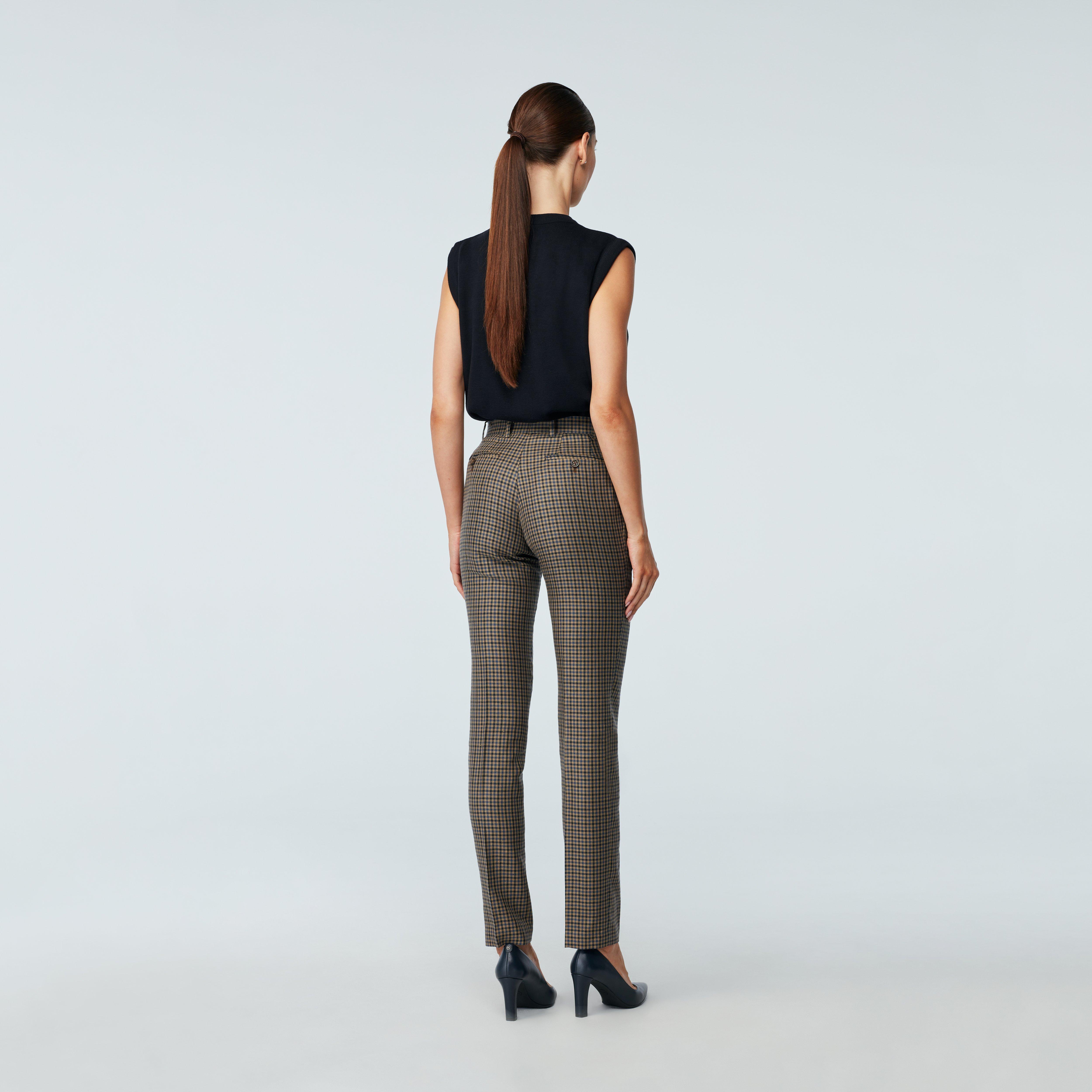 Product thumbnail 4 Brown suit women - Barnsley Checked Design from Spring / Summer Indochino Collection