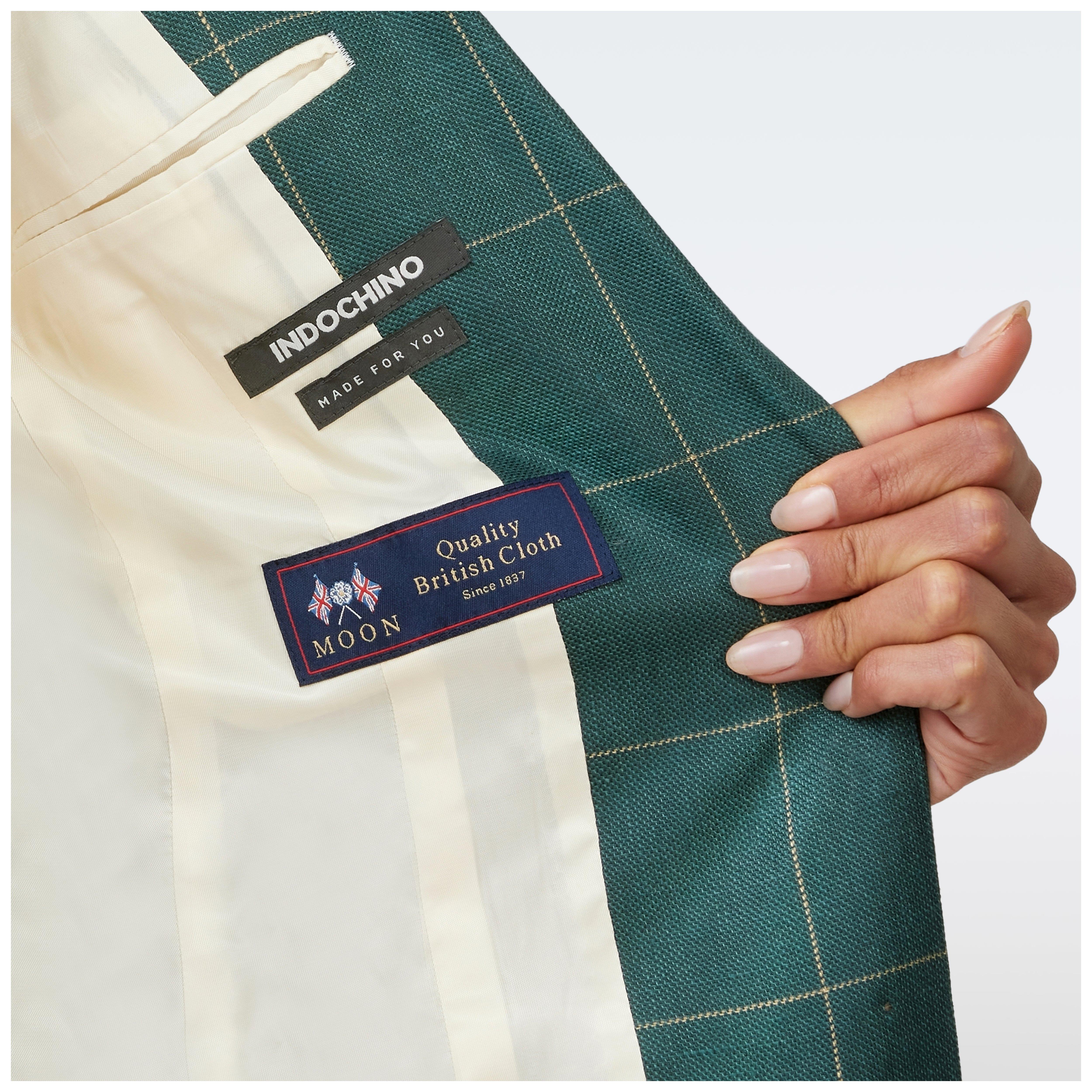 Product thumbnail 5 Green suit women - Barnsley Checked Design from british Indochino Collection