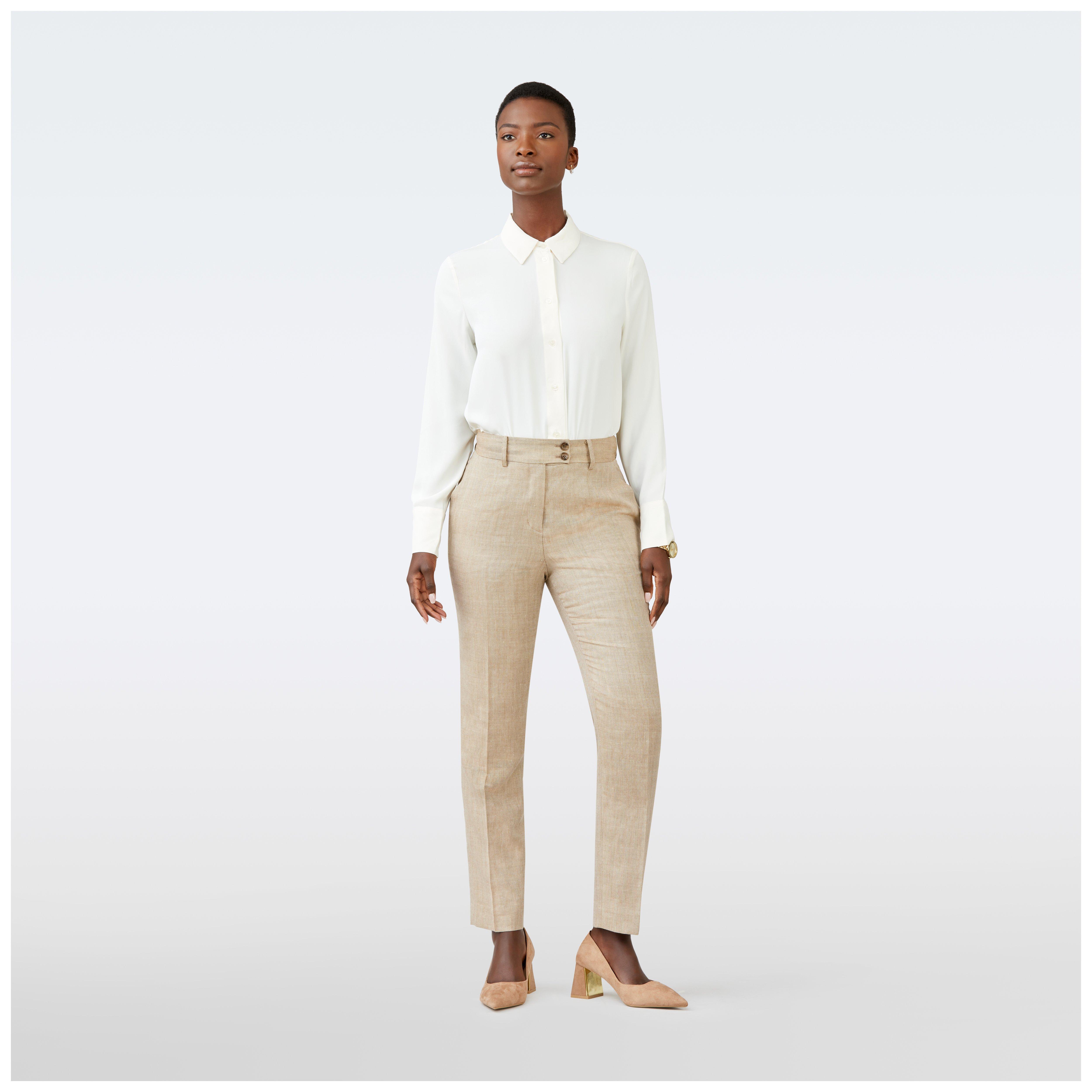 Product thumbnail 3 Brown suit women - Barnsley Herringbone Design from british Indochino Collection