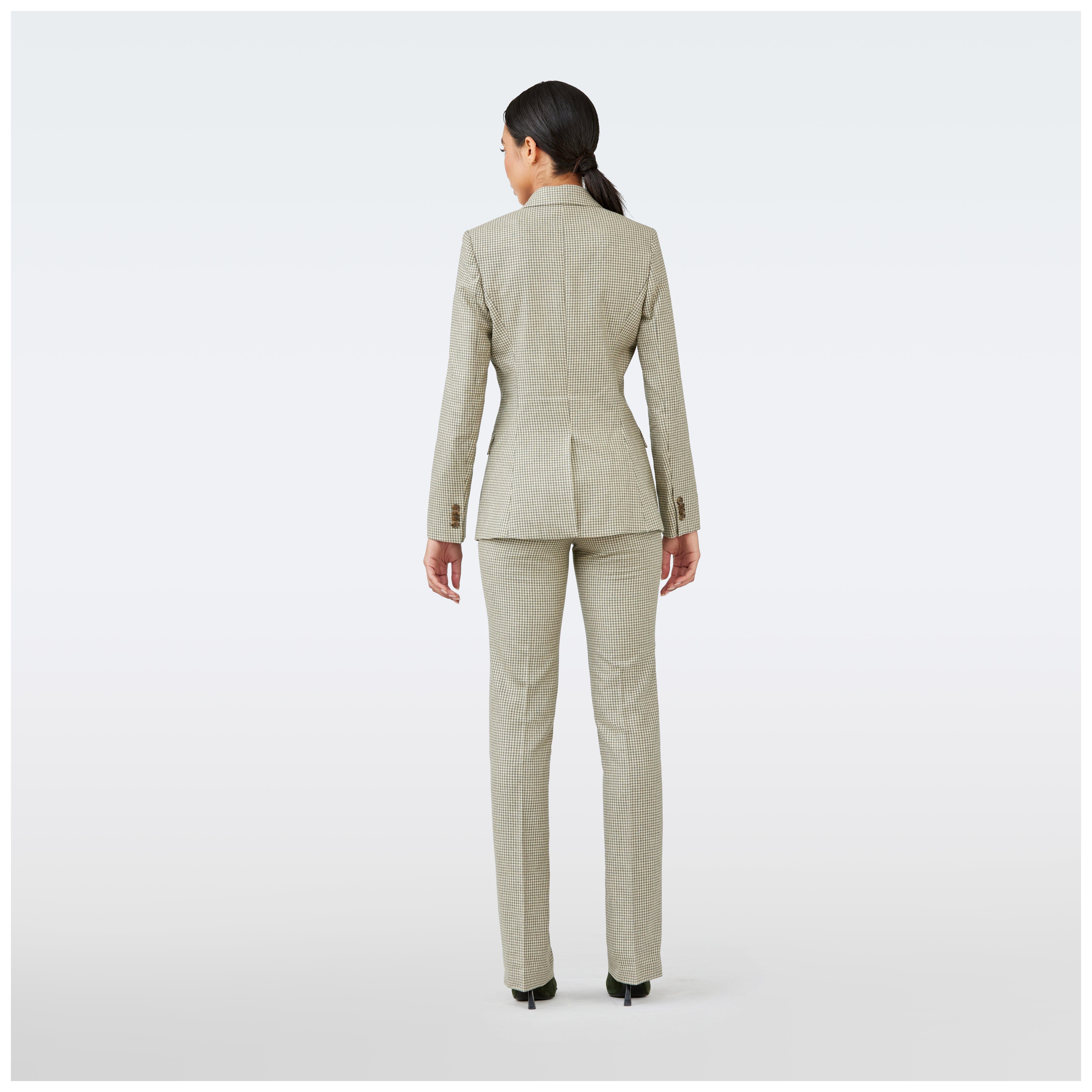 Product thumbnail 2 Green suit women - Checked Design from british Indochino Collection