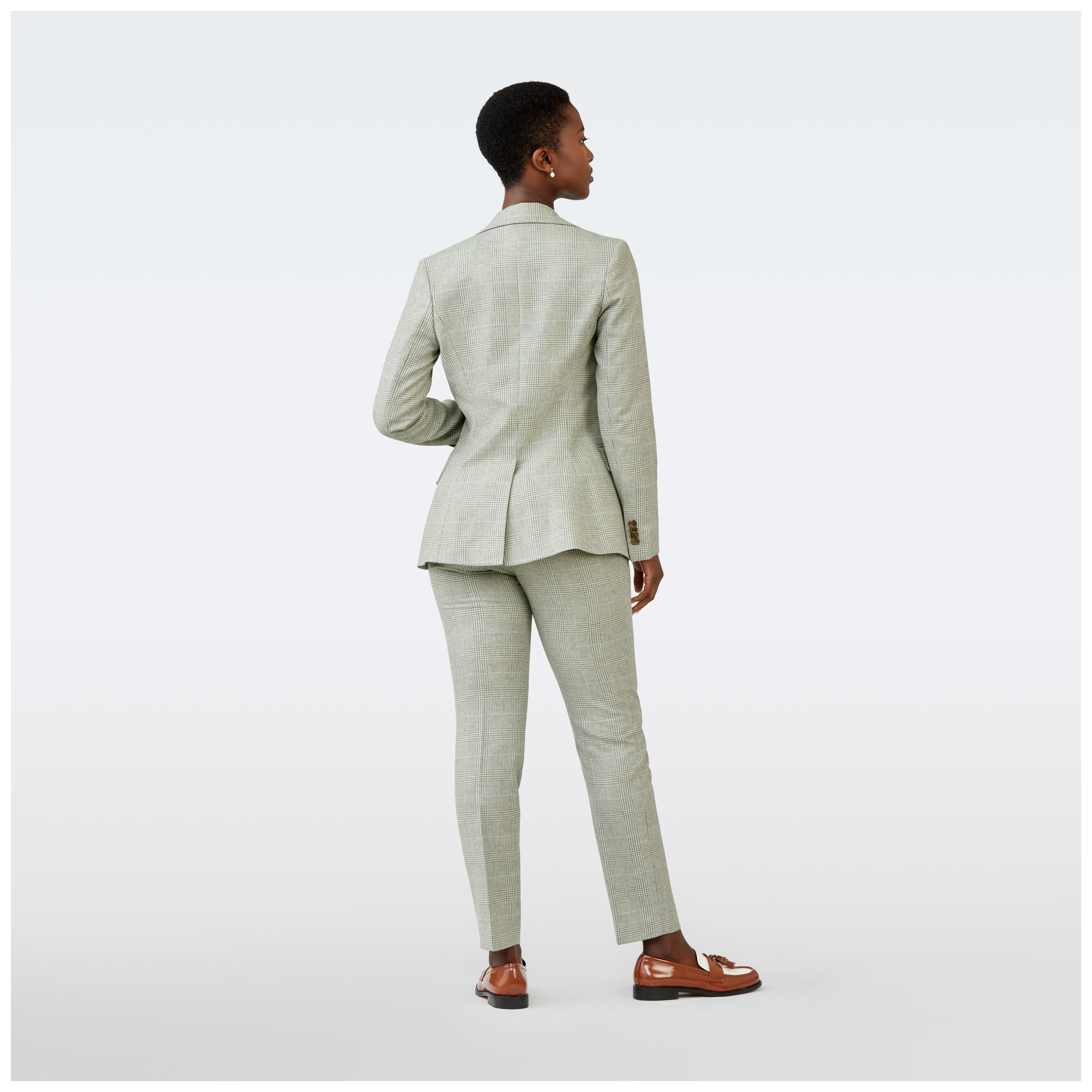 Product thumbnail 2 Green suit women - Plaid Design from Spring / Summer Indochino Collection