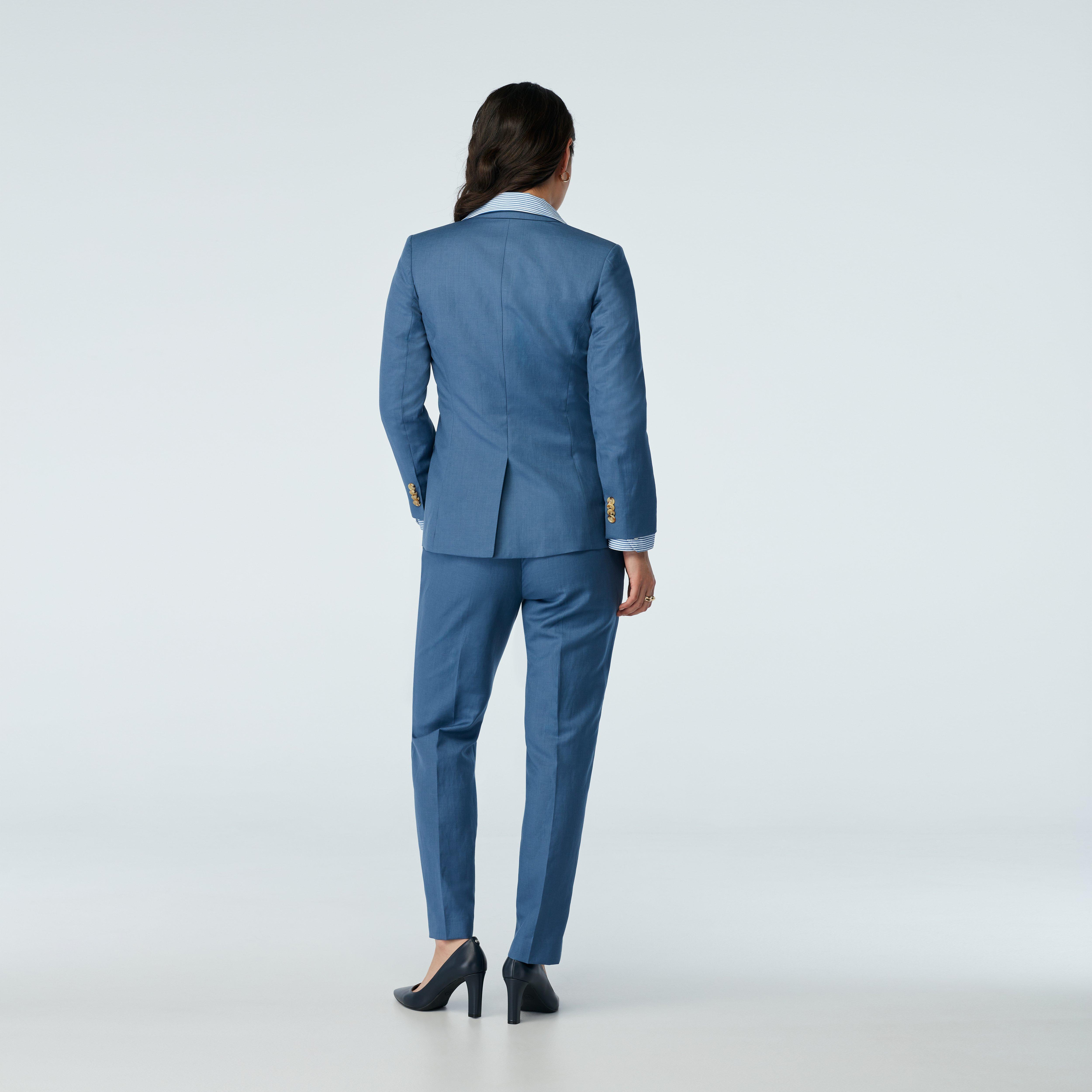 Product thumbnail 2 Blue suit women - Solid Design from Spring / Summer Indochino Collection
