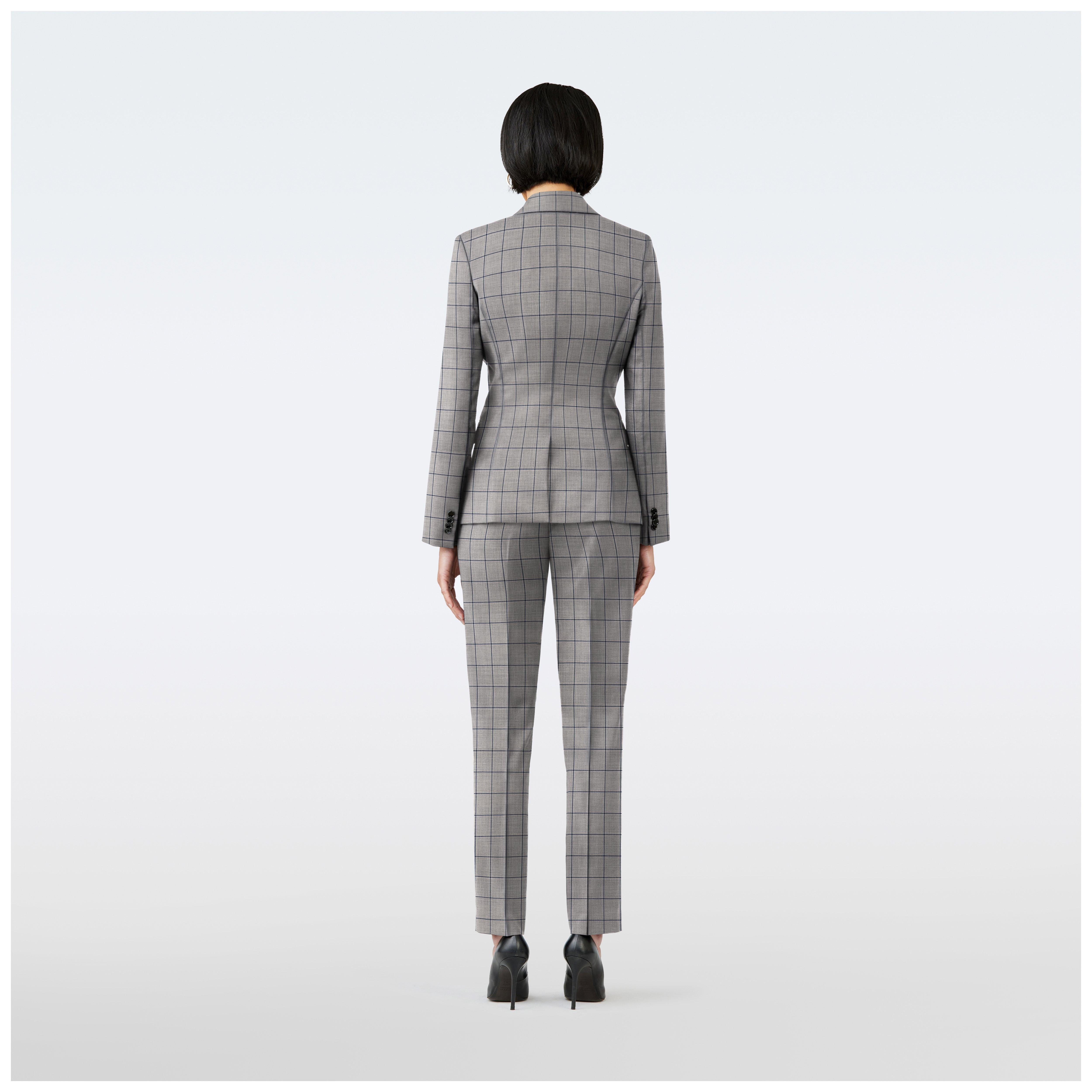 Product thumbnail 2 Gray suit women - Checked Design from Seasonal Indochino Collection