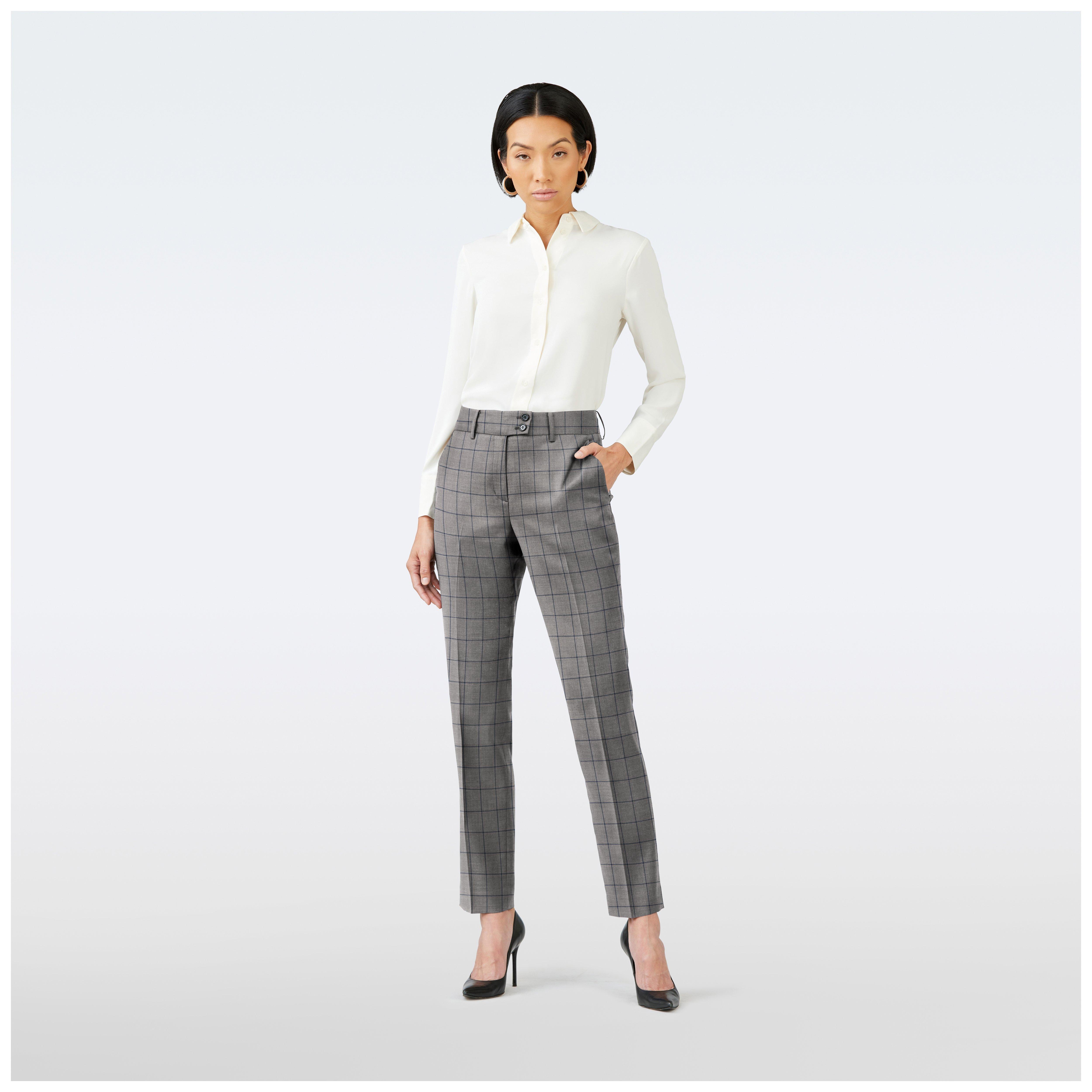 Product thumbnail 3 Gray suit women - Checked Design from Seasonal Indochino Collection