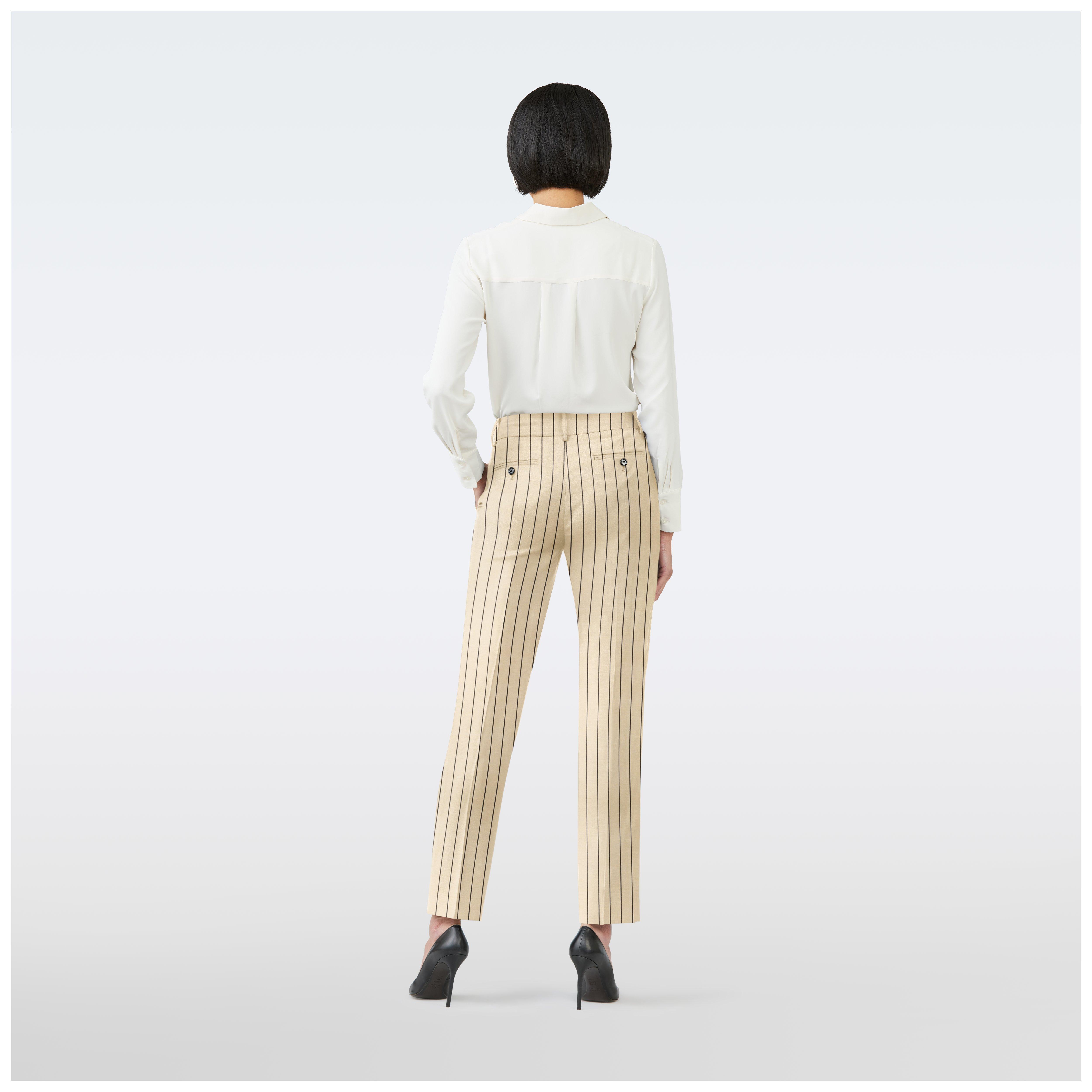 Product thumbnail 2 Ivory pants women - Striped Design from Seasonal Indochino Collection