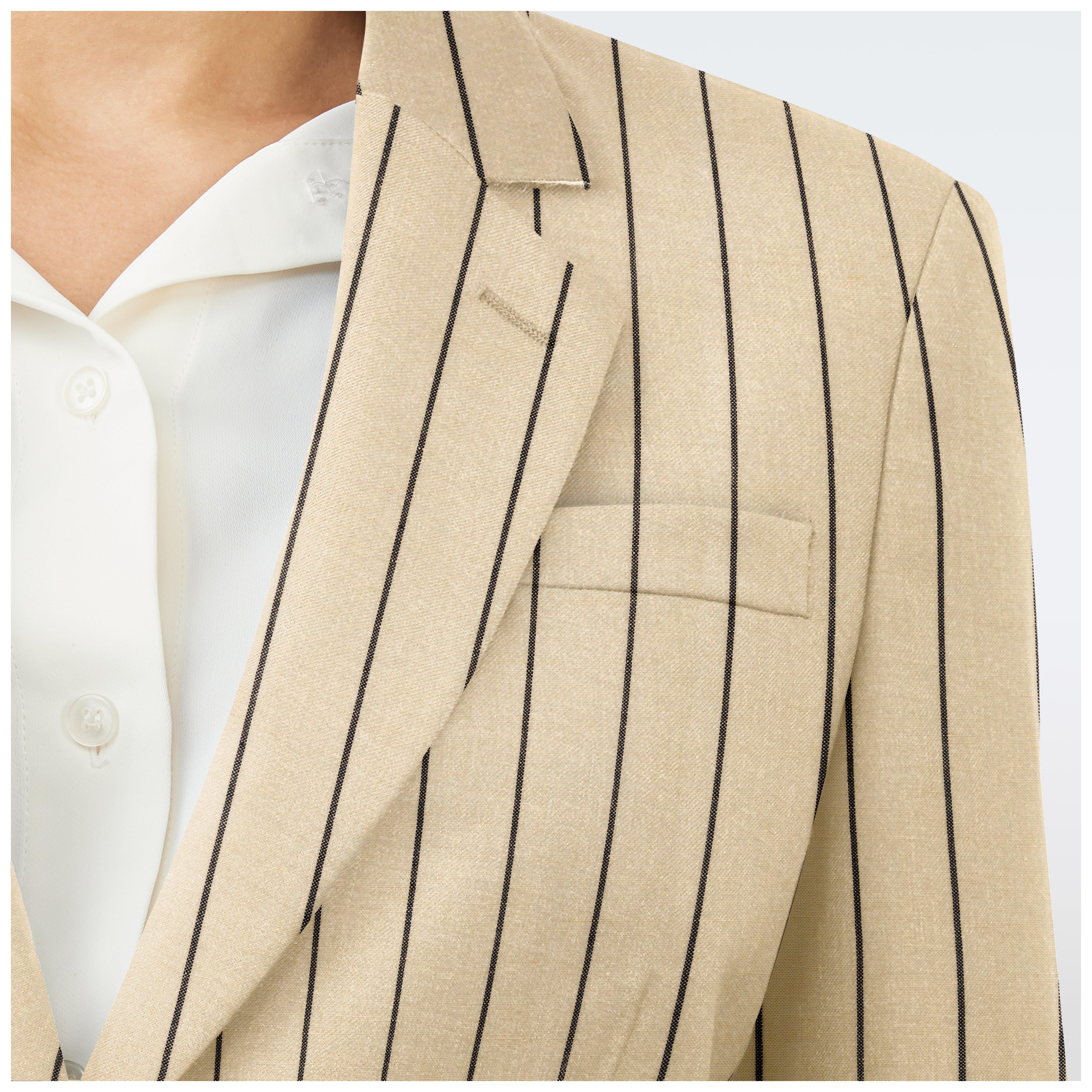 Product thumbnail 6 Ivory suit women - Striped Design from Spring / Summer Indochino Collection