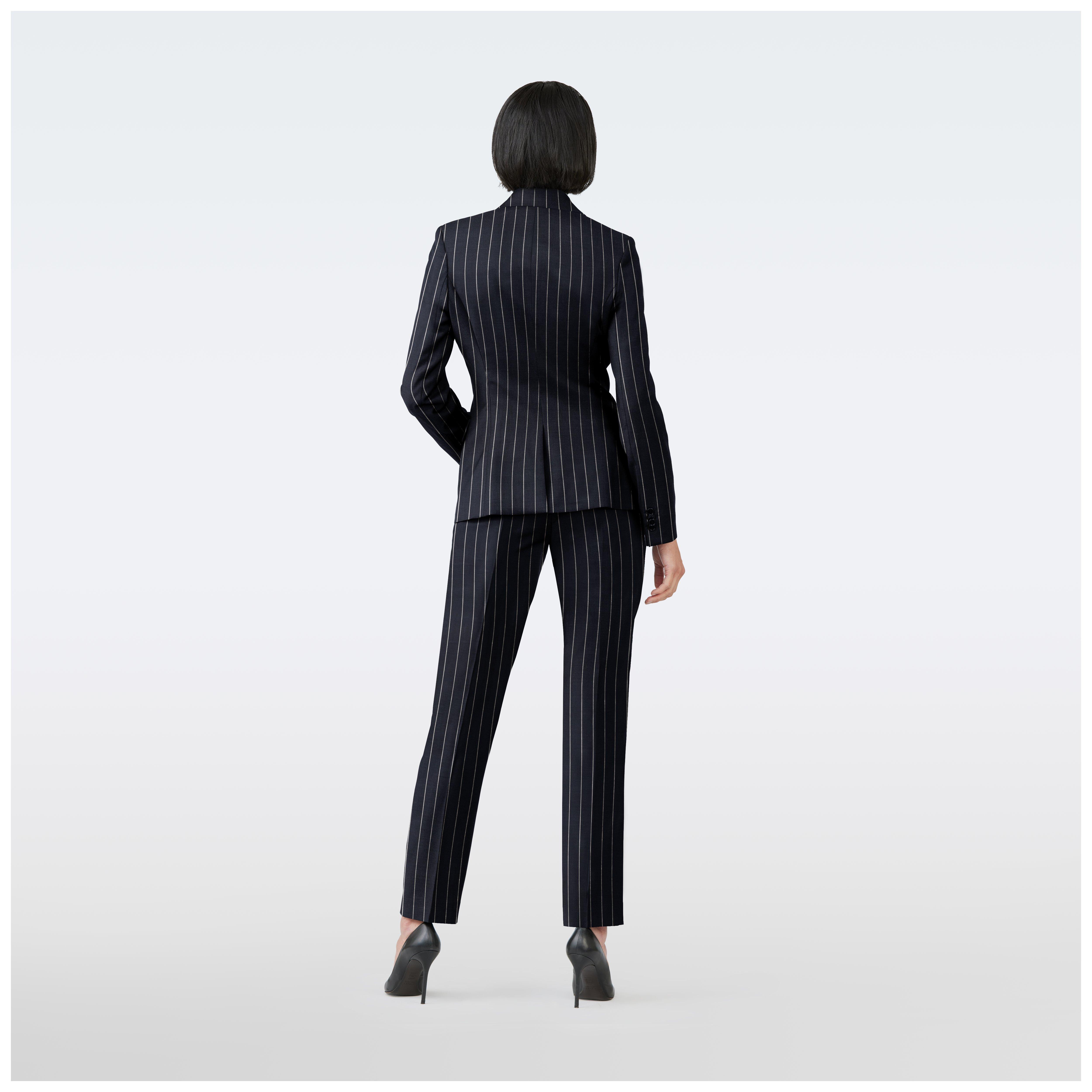 Product thumbnail 2 Navy suit women - Striped Design from Spring / Summer Indochino Collection